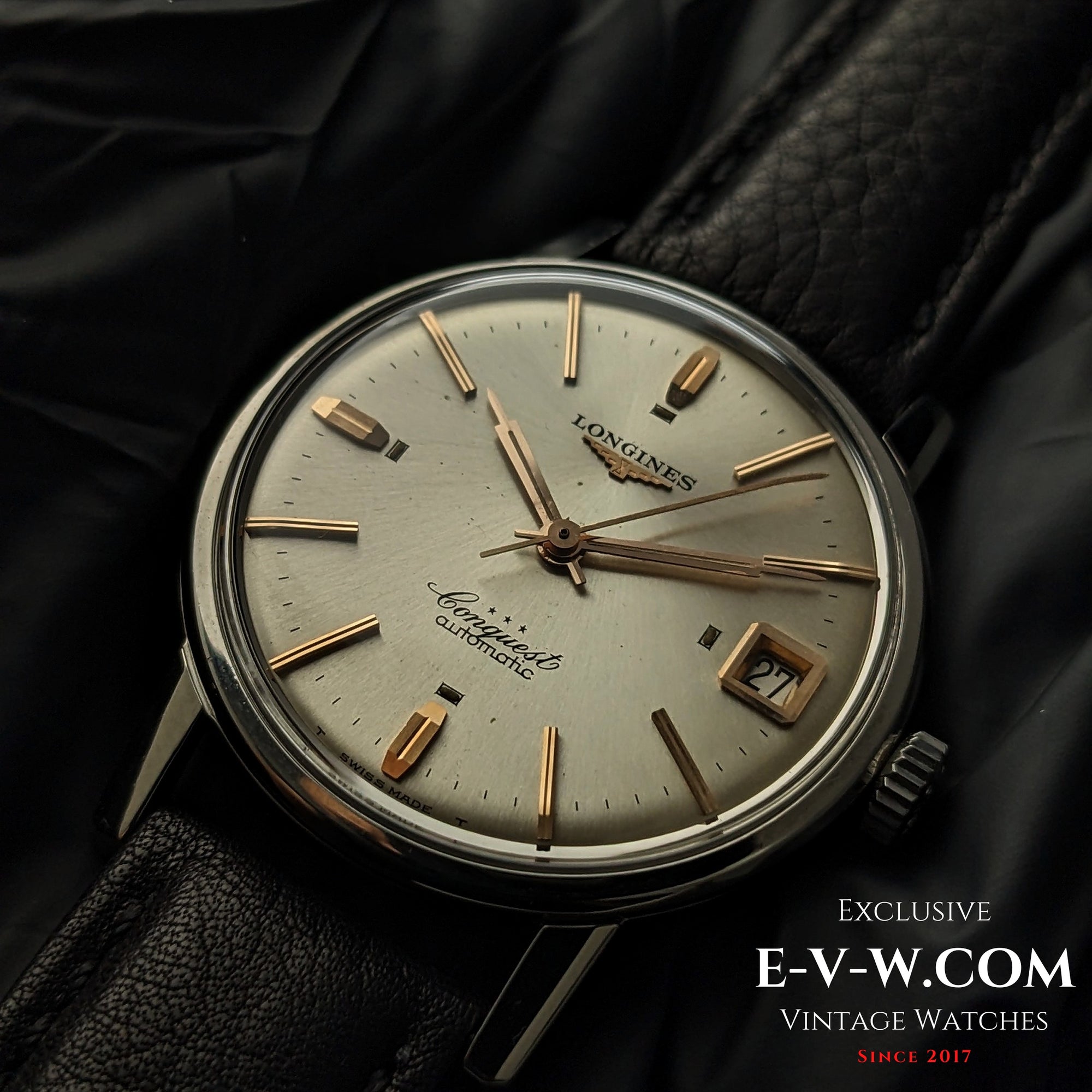 59 Years Old Vintage Longines Conquest Automatic / Ref. 9024 / Cal. 291 / Vintage 1966