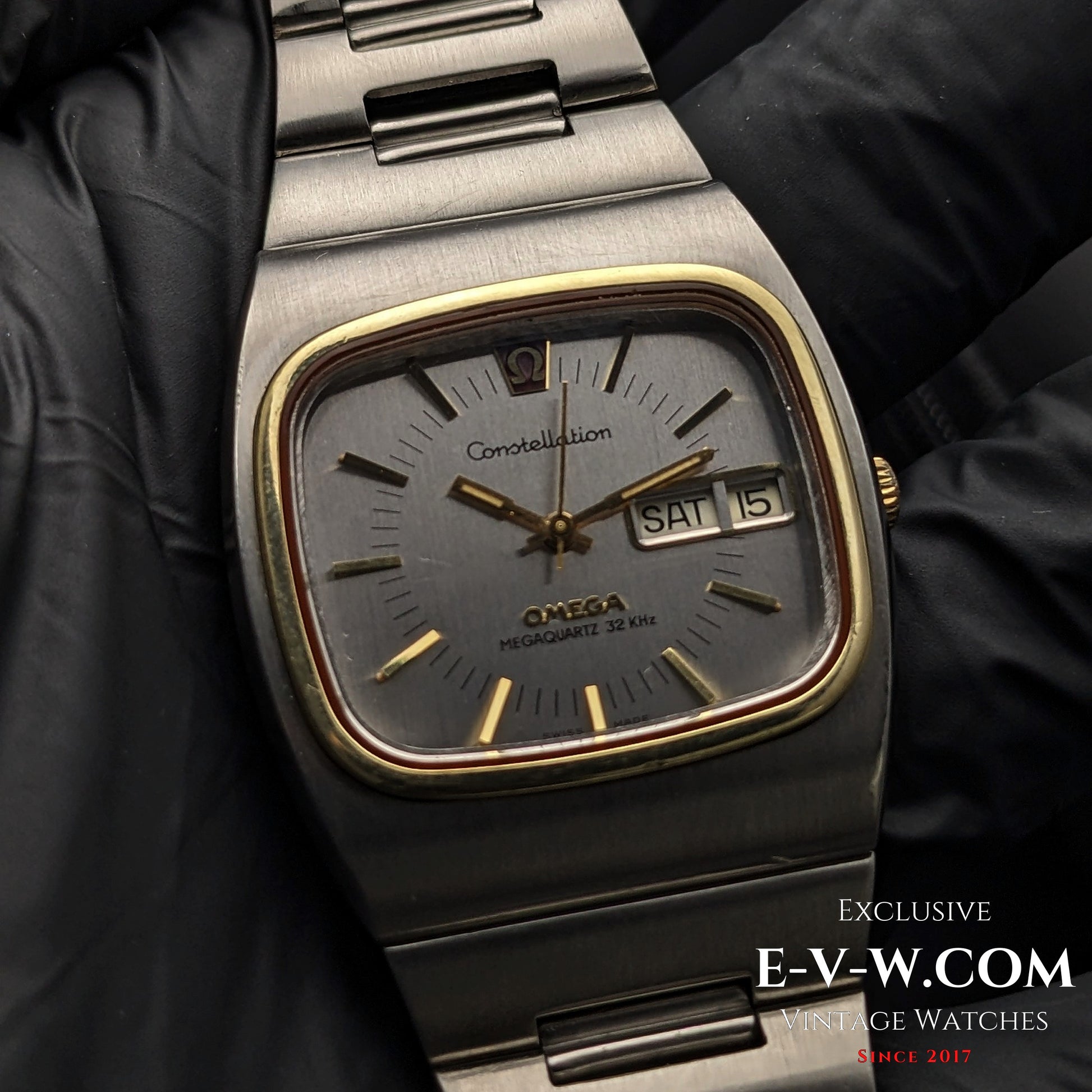 50 Years Old Vintage Omega Constellation MEGAQUARTZ 32 KHz / Ref. 196.0019 / Cal.1310 / Vintage 1975