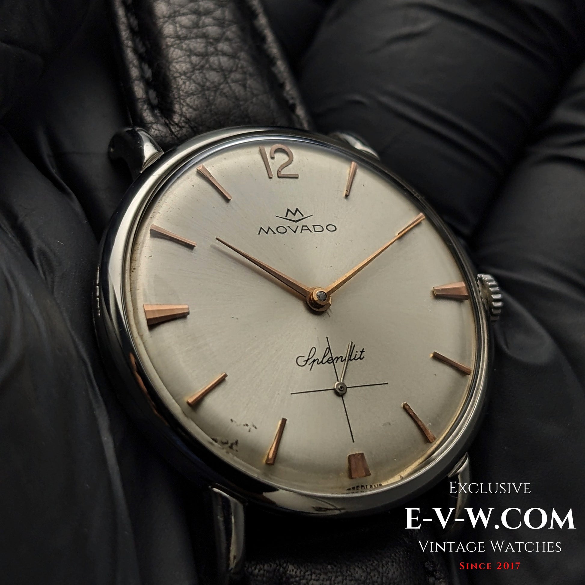 85 Years Old Vintage Movado Splendid / Cal. 125 / Vintage 1940