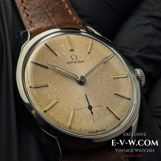 73 Years Old Vintage Omega with beautiful patina Ref. 2639-1 / Cal. 265 (30T2) / Vintage 1950