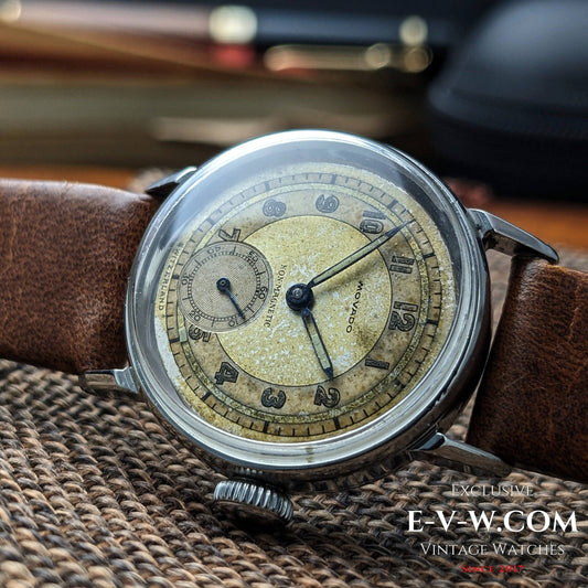 83 years old — Movado — WWII Era  — Cal 150MN — Vintage 1942 — Serviced