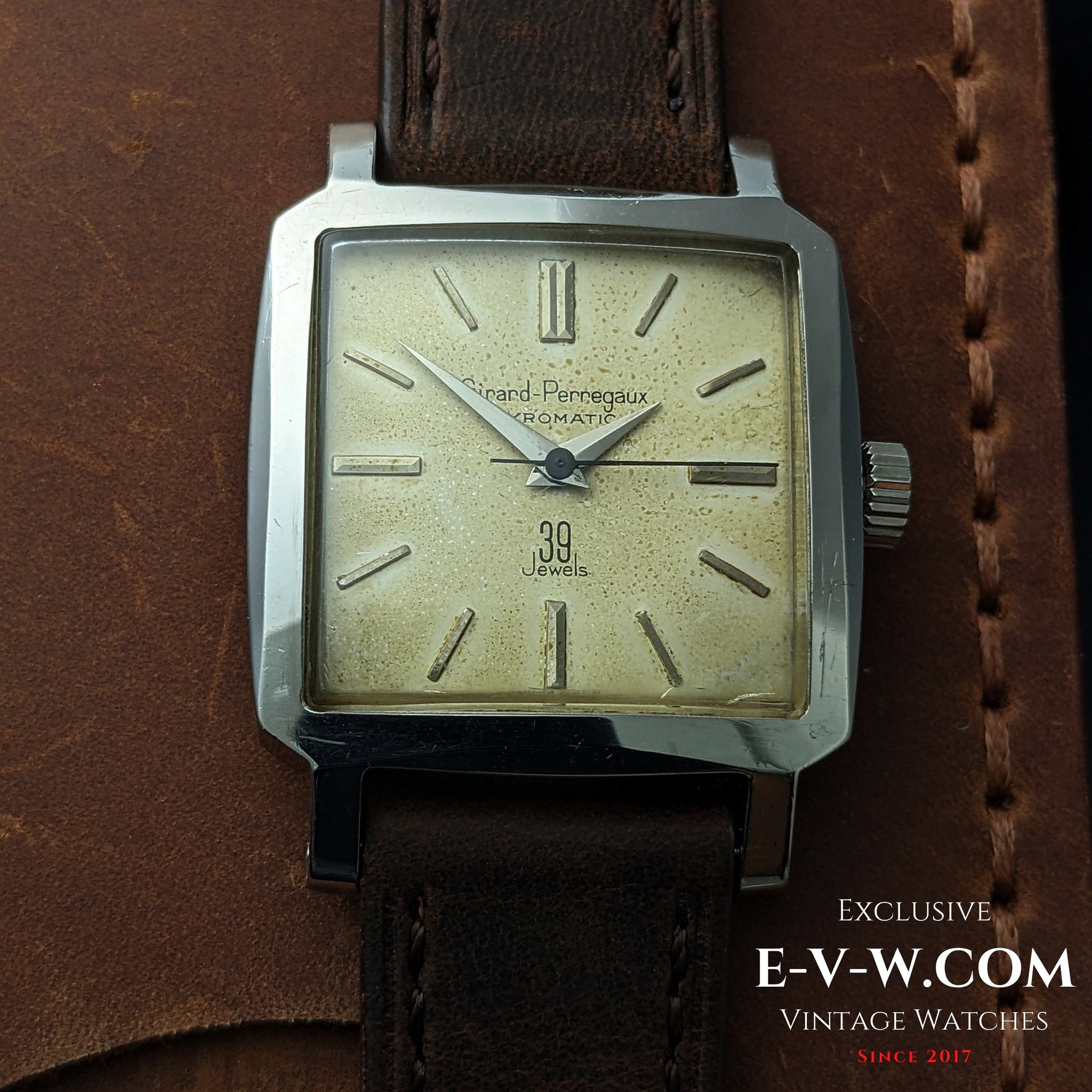 Girard-Perregaux Gyromatic uit de jaren 60 | Vintage 1960 | Onderhoud uitgevoerd