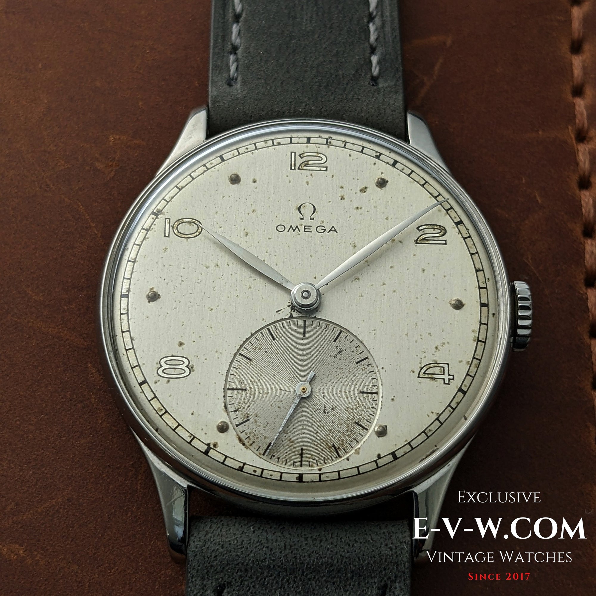 Omega della seconda guerra mondiale di 81 anni | Rif. CK 2317/10 | Cal. 30T2PC | Vintage 1944 | Revisionato