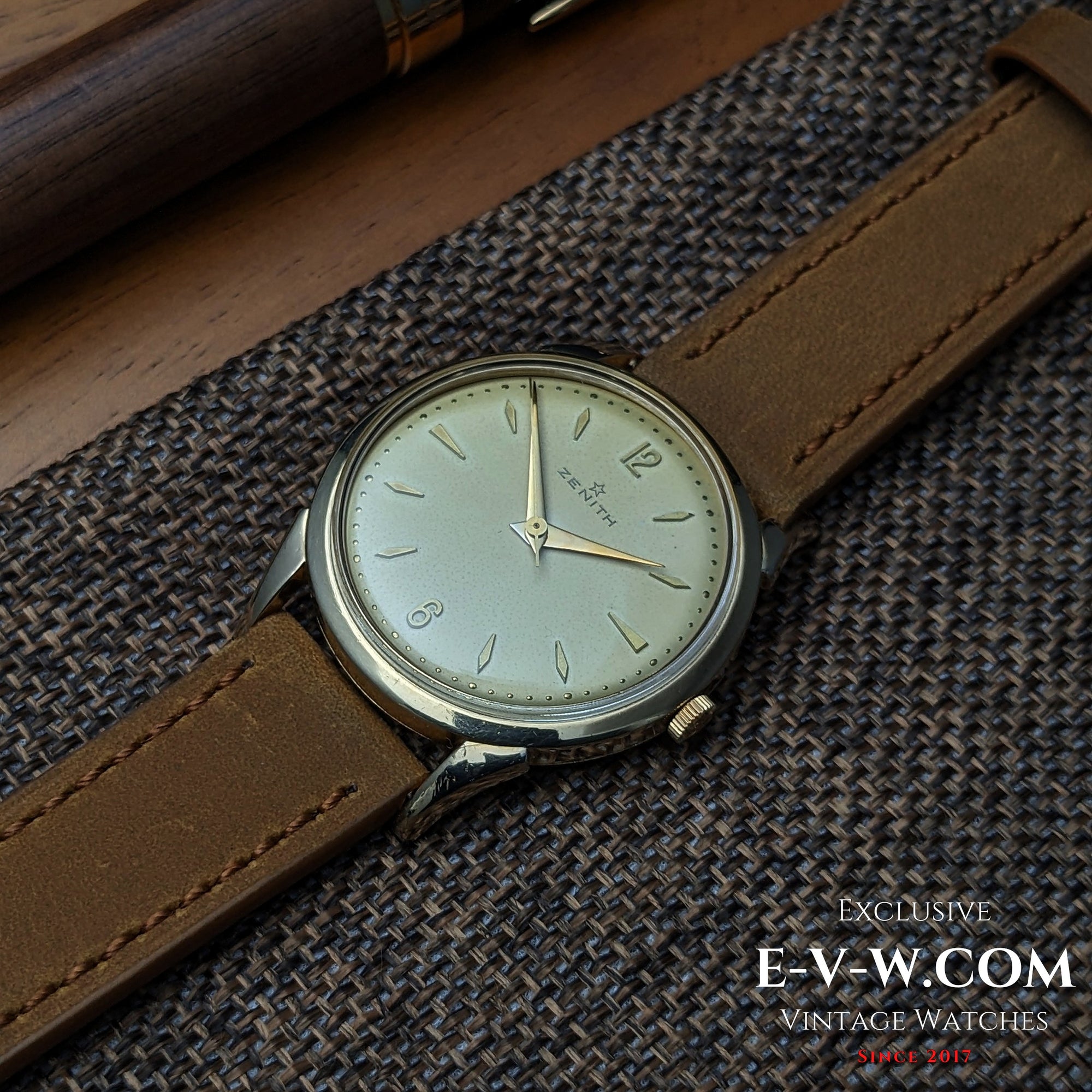 73 Years Old Zenith Dress Watch | gold-plated | Cal. 126-6 | Vintage 1952 | Serviced