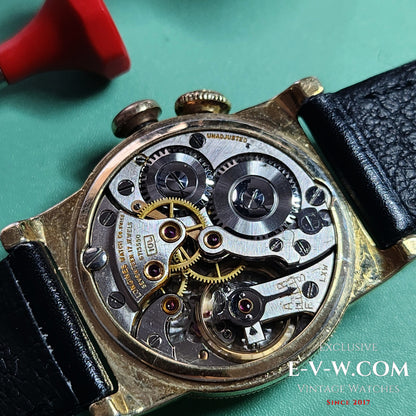 War era 1940s Longines Weems air-navigation | Cal. 10L | WWII 1944 | Serviced