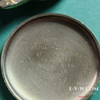 War era 1940s Longines Weems air-navigation | Cal. 10L | WWII 1944 | Serviced