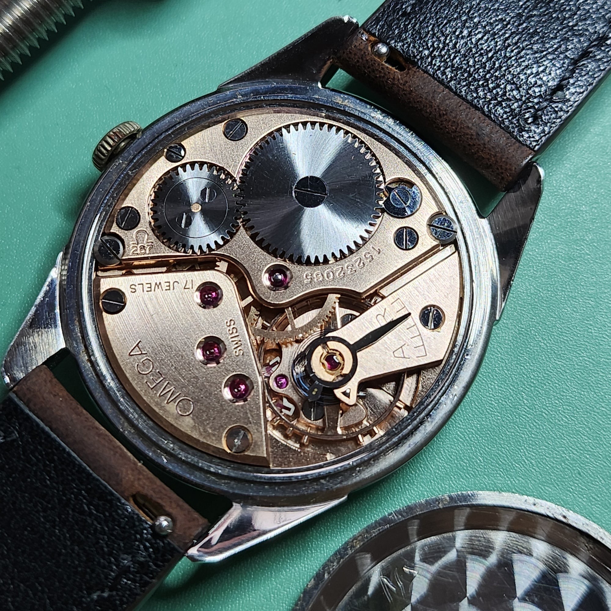 Orologio da polso Omega di 69 anni | Rif. 2900-2 | Cal. 267 | Vintage 1956 | Revisionato 