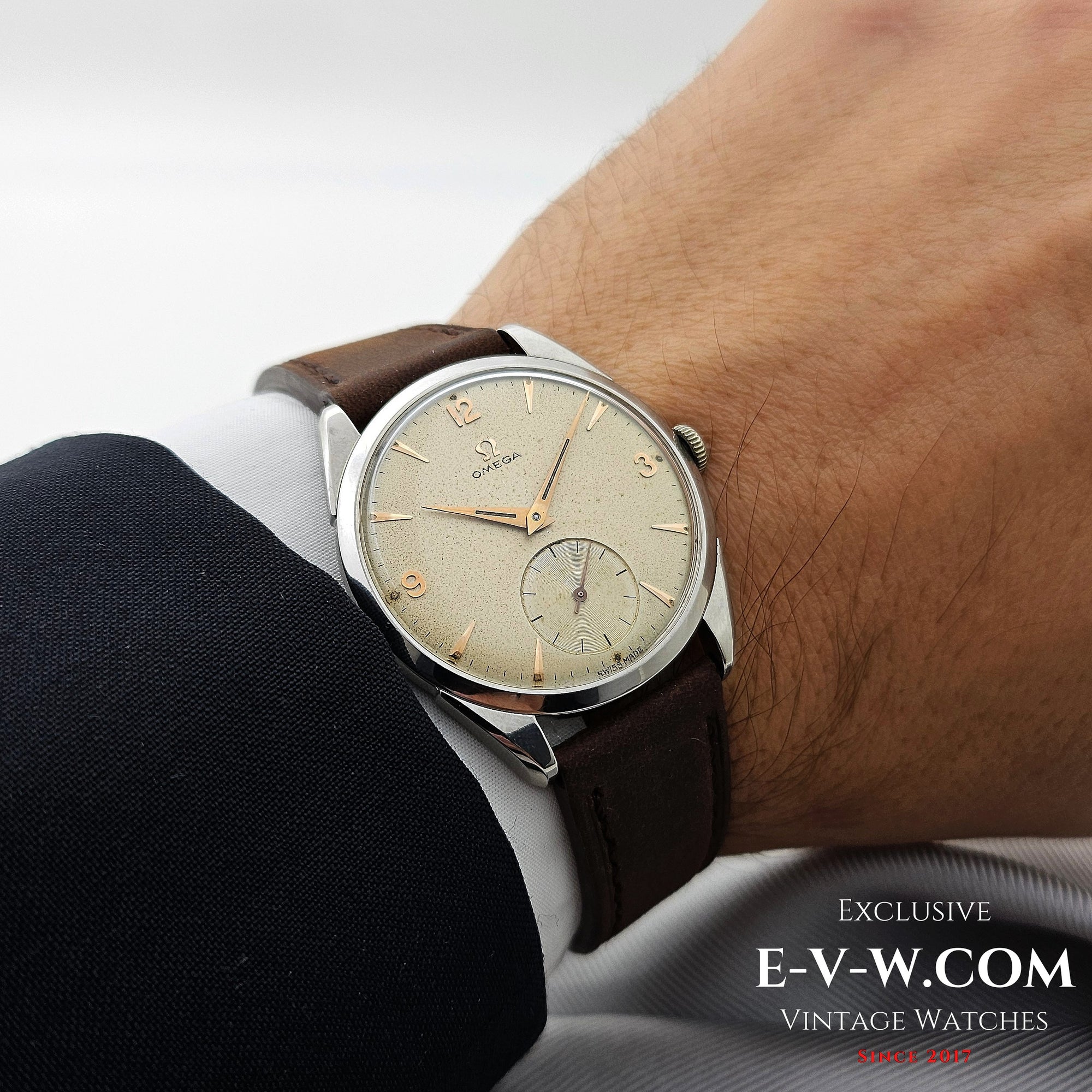 Orologio da polso Omega di 69 anni | Rif. 2900-2 | Cal. 267 | Vintage 1956 | Revisionato 