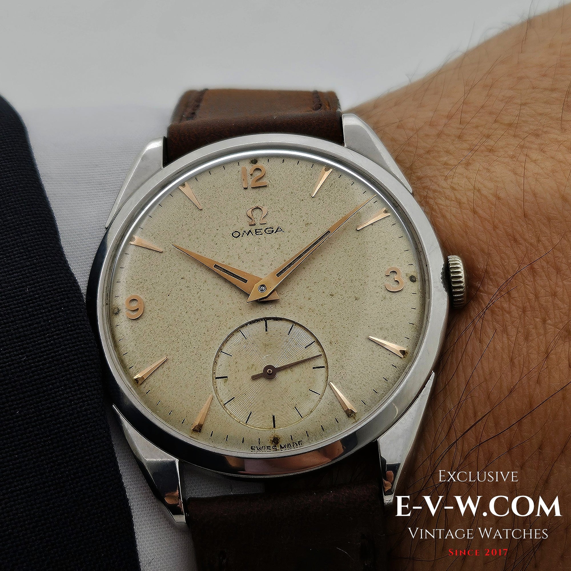 Orologio da polso Omega di 69 anni | Rif. 2900-2 | Cal. 267 | Vintage 1956 | Revisionato 