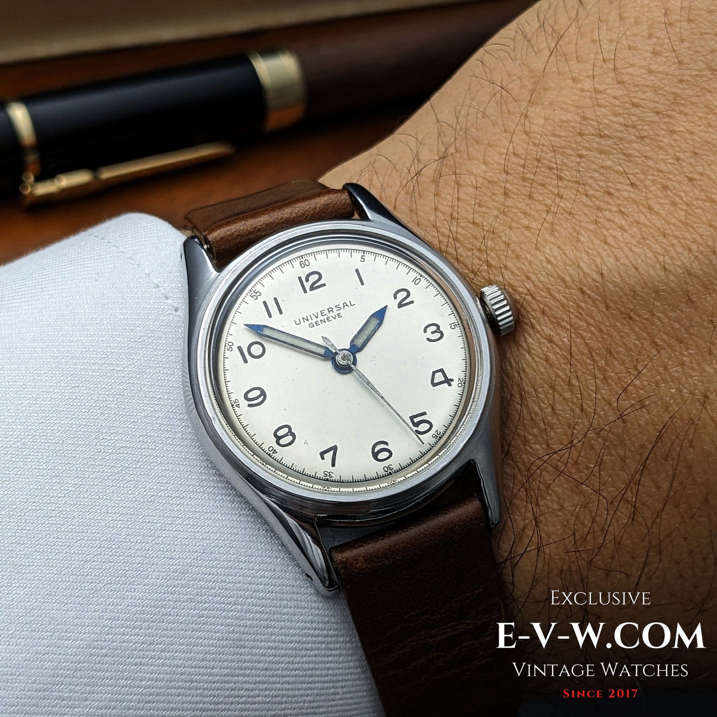 Wartime-style 1940s Universal Genève | Ref. 20508 | Cal. 267 | Vintage 1940s |  Serviced