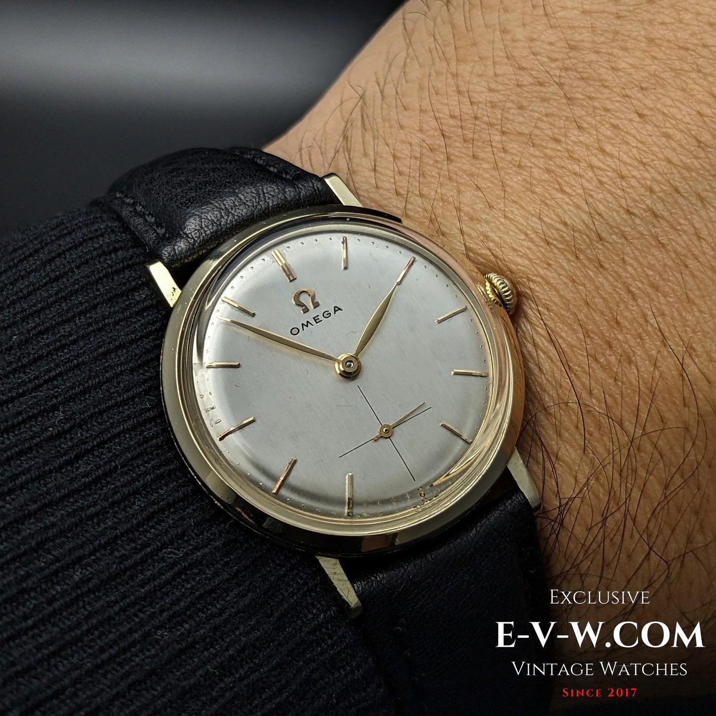 70 Years Old Vintage Omega Classic / 14k Gold Filled / Ref. N-6255 / Cal. 302 / Vintage 1954