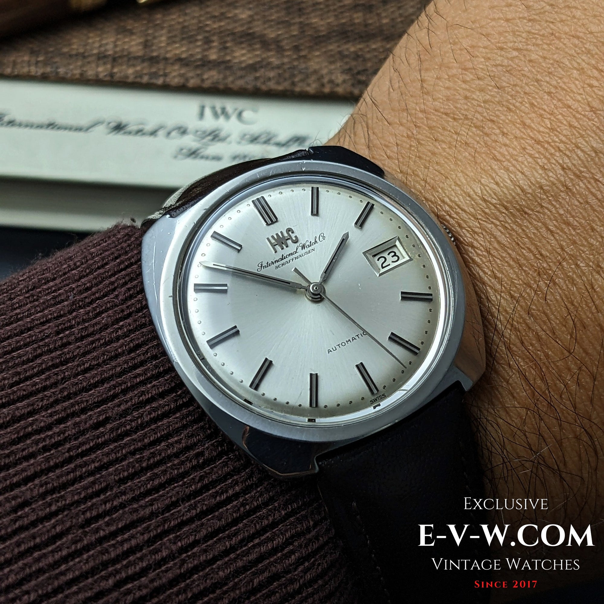 57 anni — IWC Schaffhausen — Rif. R814A — Cal. 8541 — Annata 1968 — Revisionato