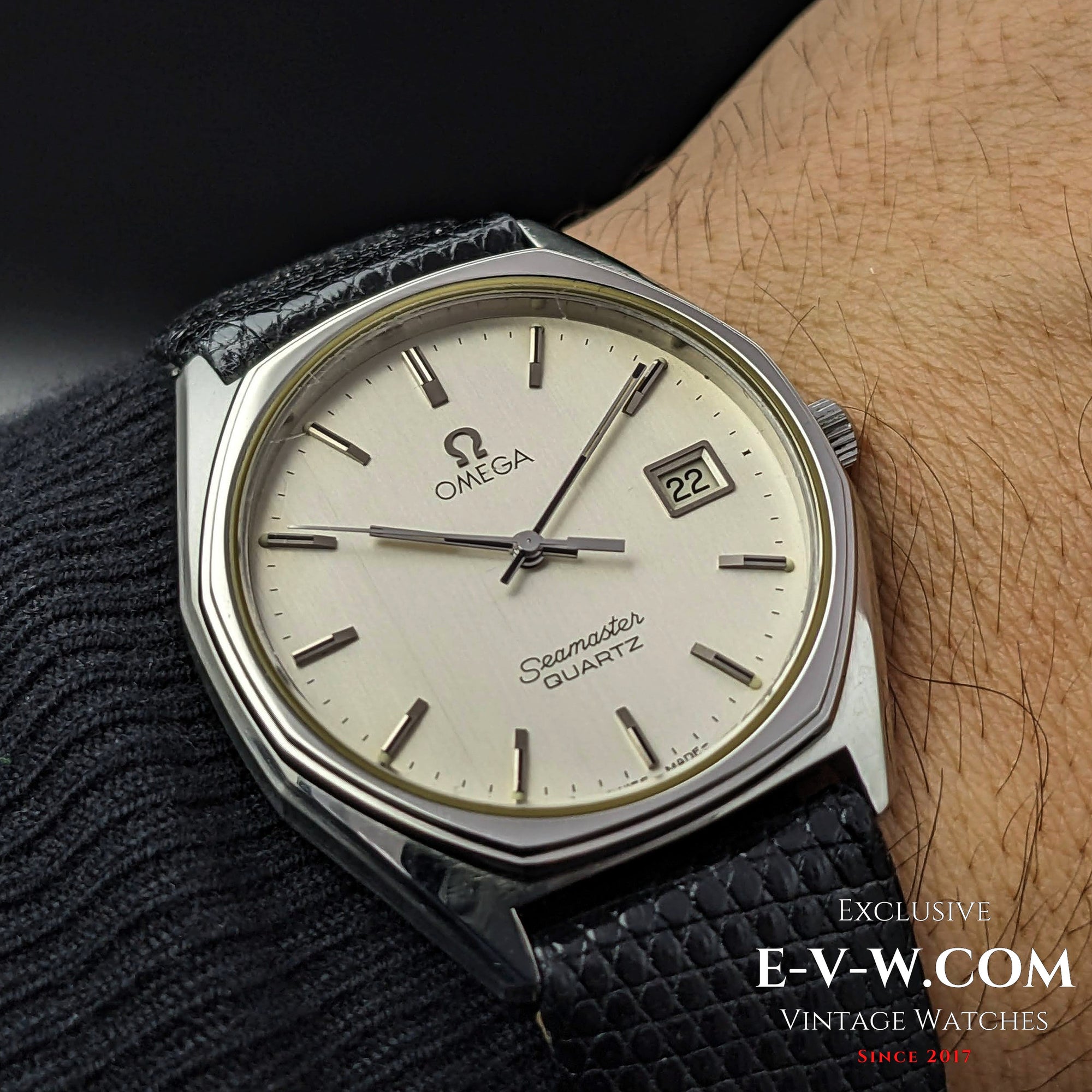 46 Years Old Vintage Omega Seamastar Qurtz 1960125 / Cal. 1342 / Vintage 1978