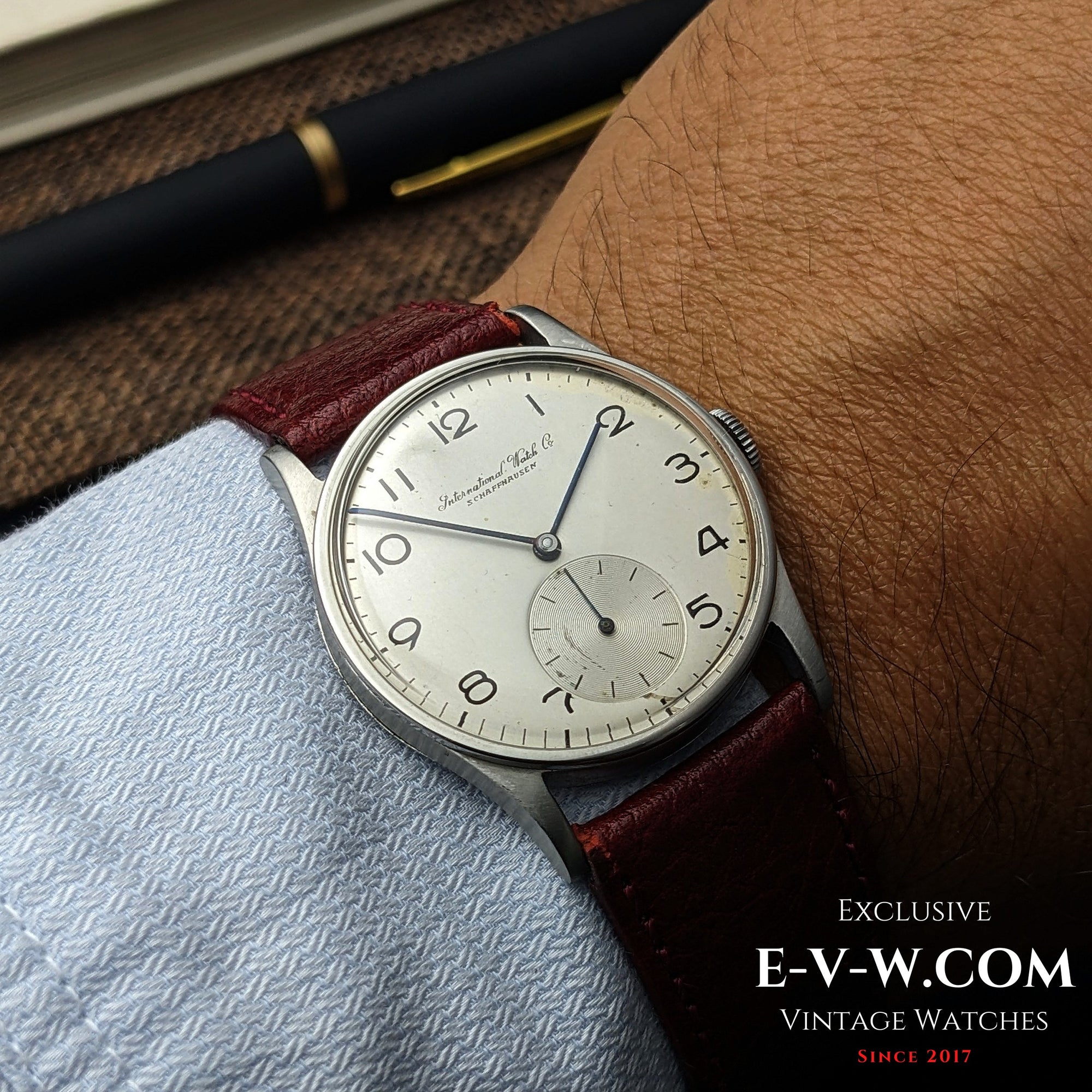 Reloj de vestir IWC Schaffhausen vintage de 87 años | Calibre 83 | Vintage 1938 / Revisado