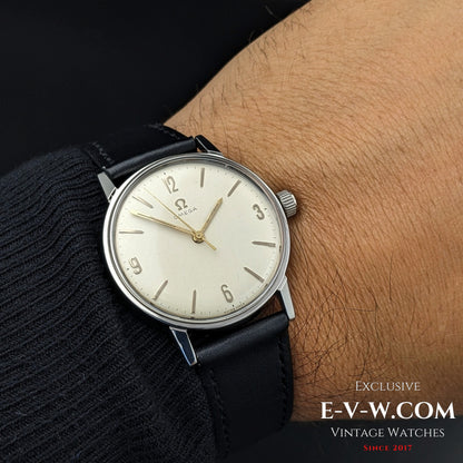 58 Years Old Vintage Omega Classic / Cal. 601 Vintage 1966