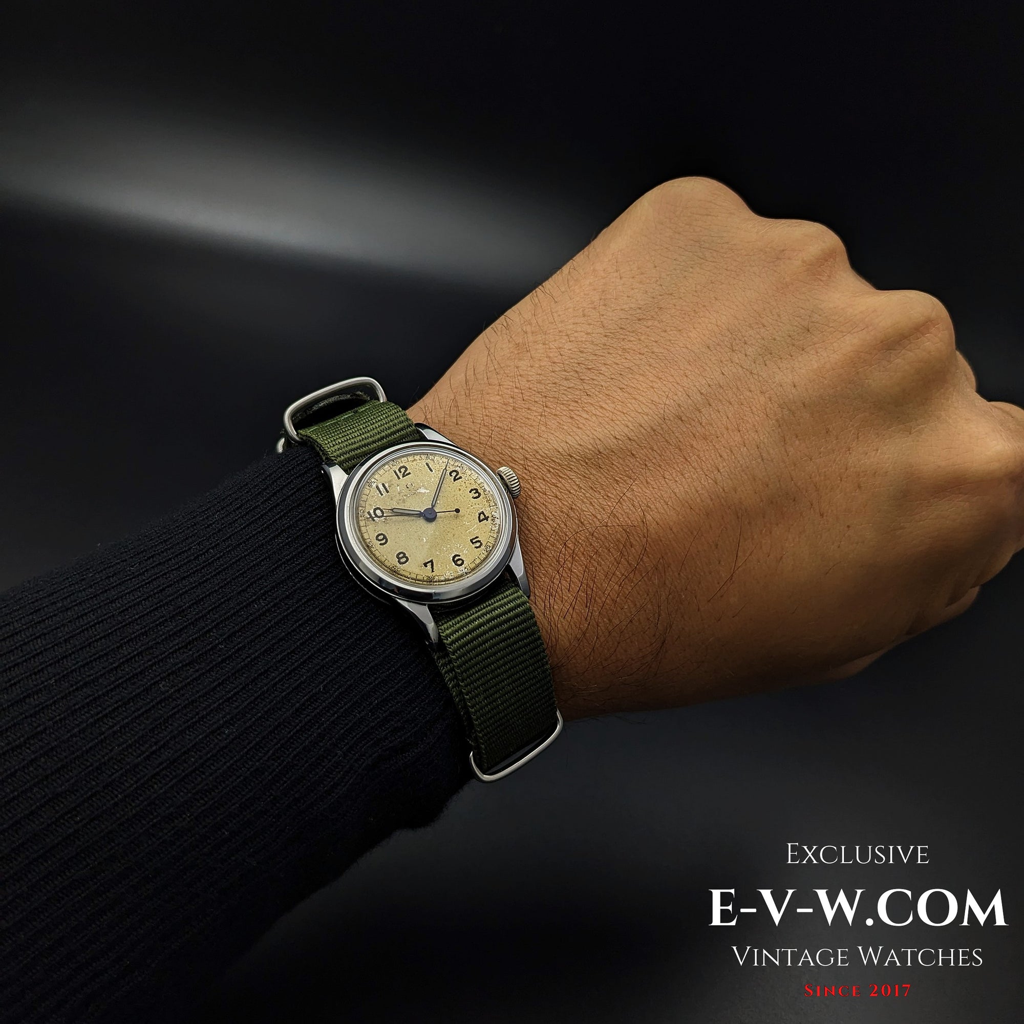 85 Jahre alte Vintage Omega Rare Medicus WWII / Sei Tacche / Cal. 23.4 SC T3 / Jahrgang 1939\