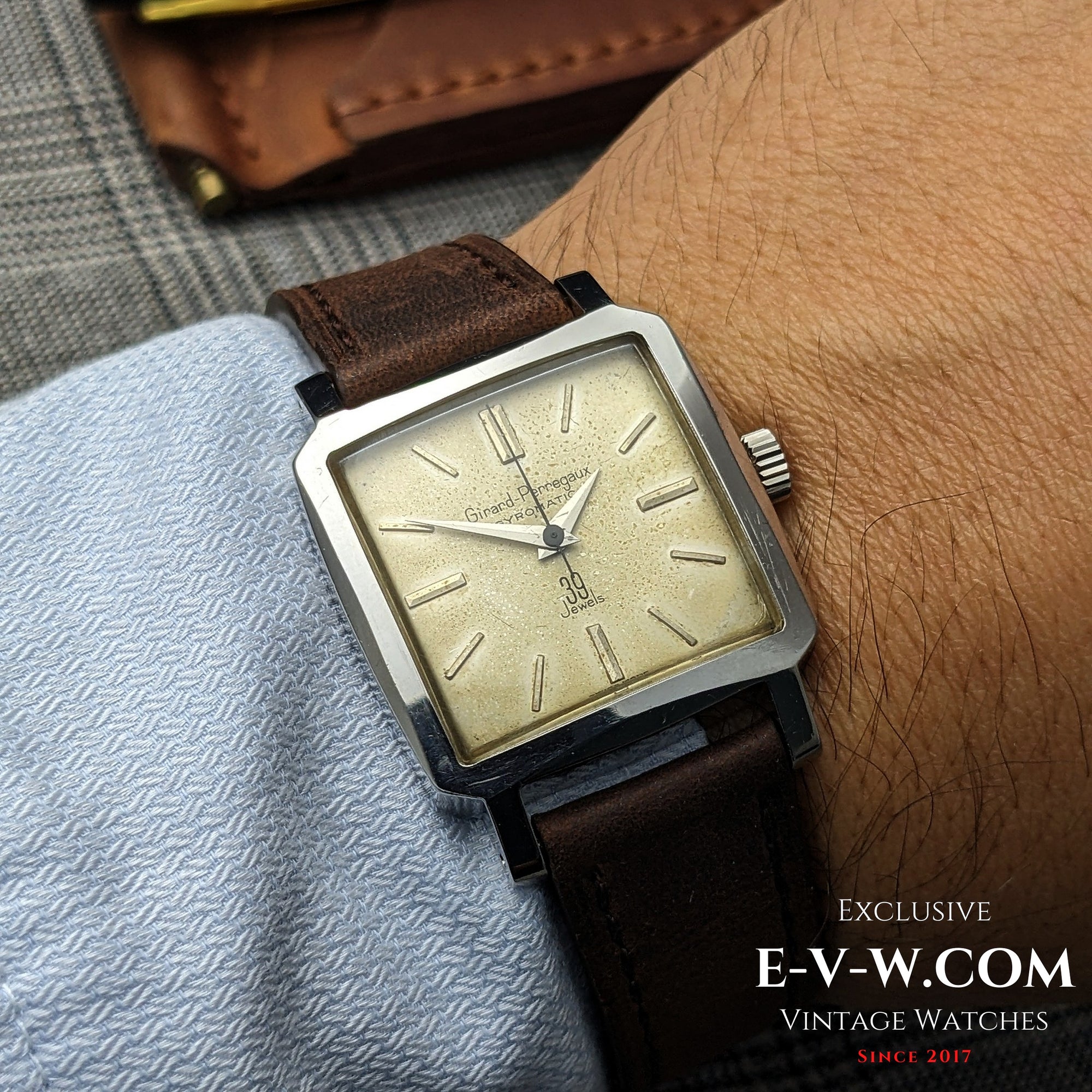 Girard-Perregaux Gyromatic uit de jaren 60 | Vintage 1960 | Onderhoud uitgevoerd