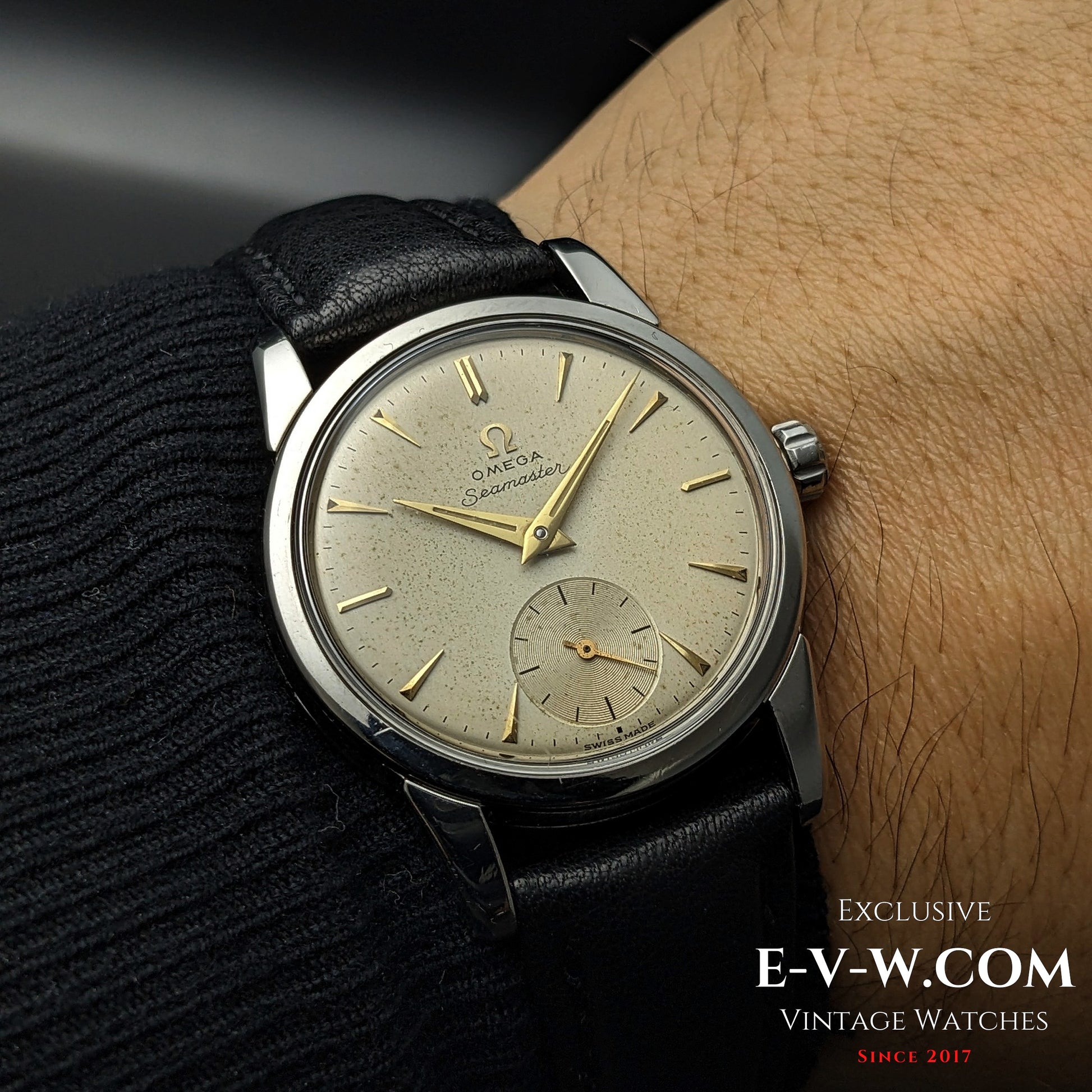 69 Years Old Vintage Omega Seamaster / Ref. CK2759-9SC / Cal. 410 / Vintage 1956