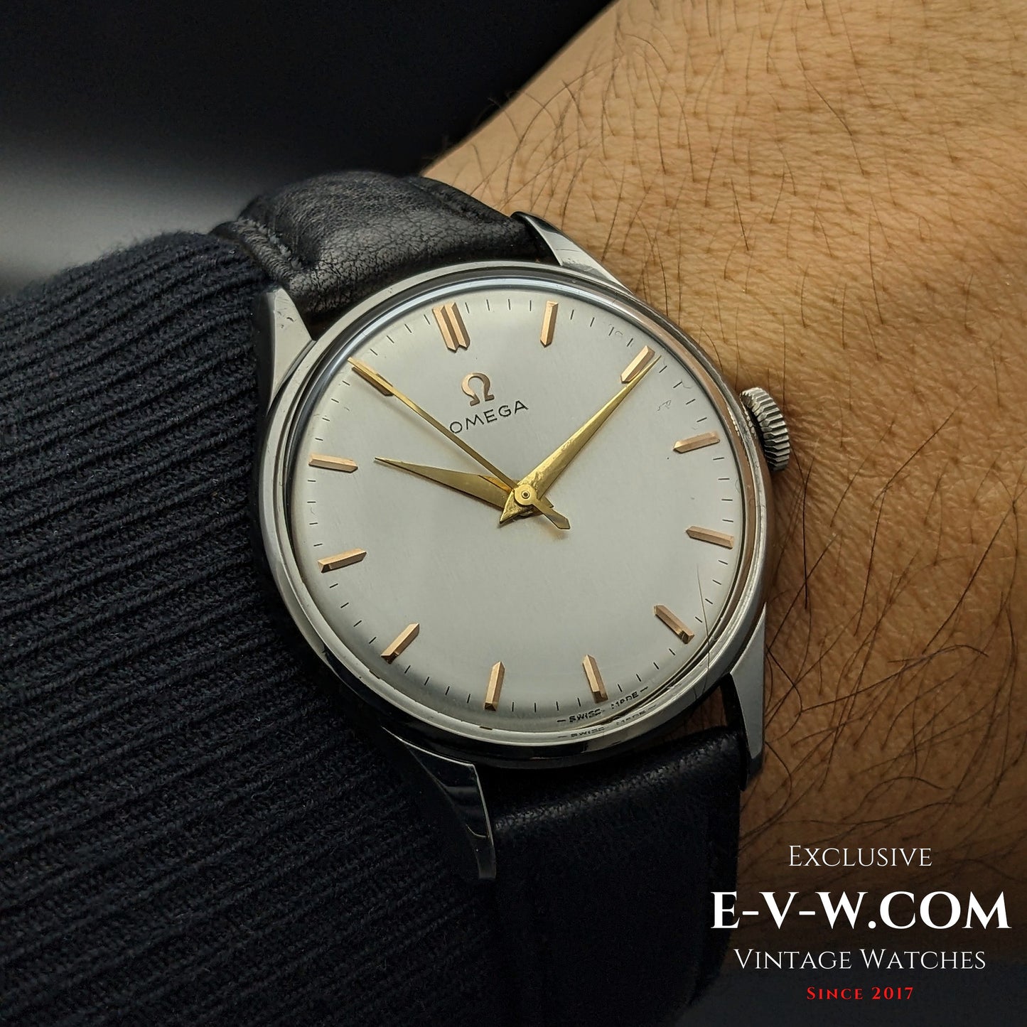 68 Years Old Vintage Omega Classic / Ref. 2810-1 SC / Cal. 283 (30T2) / Vintage 1956