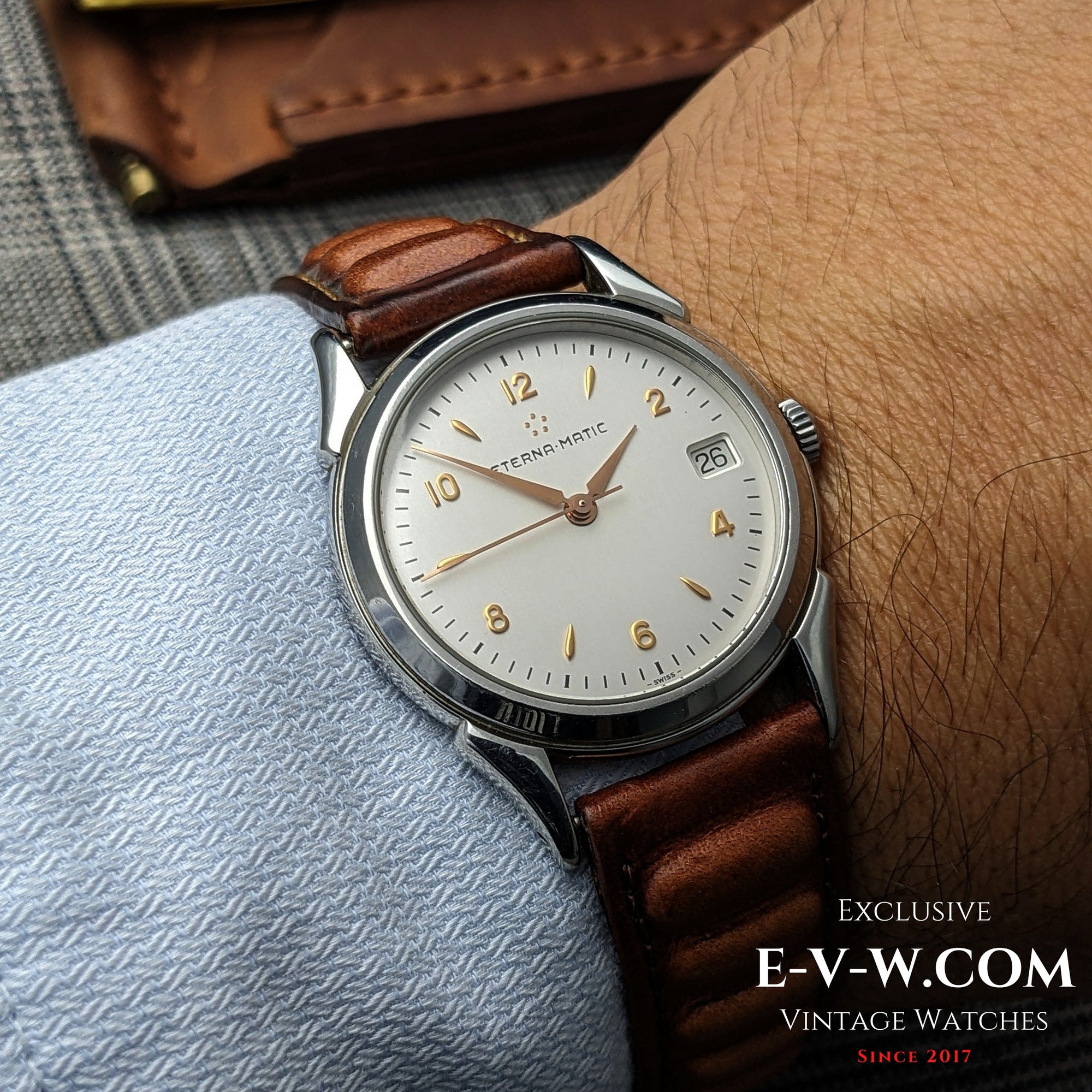 Eterna Eterna-Matic 1948 aus den 1990er Jahren | Ref. 8400.41 | Kal. ETA 2892A2 | Überholt