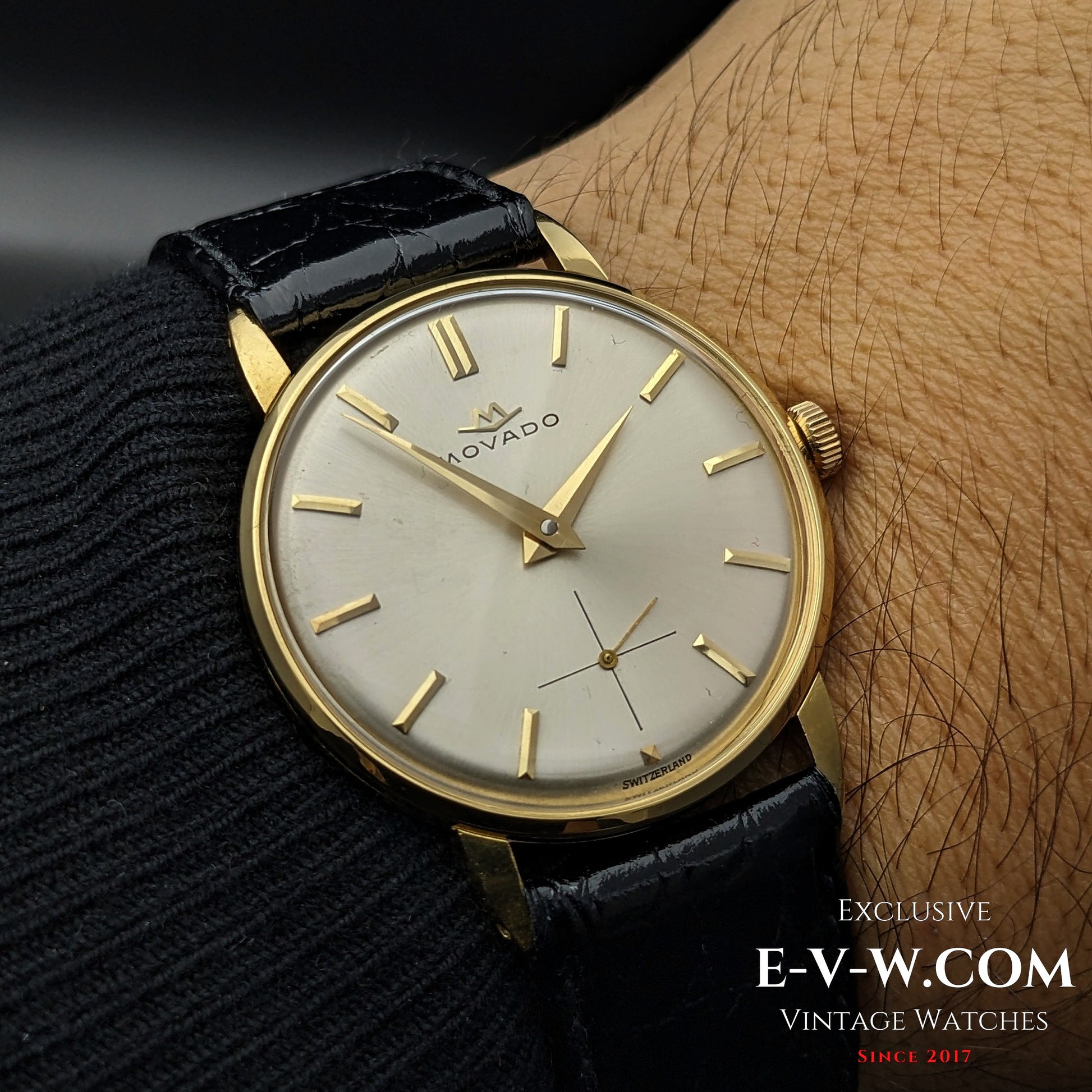 74 Years Old Vintage Movado 18K Gold / Calatrava / Cal. 125 / Vintage 1950