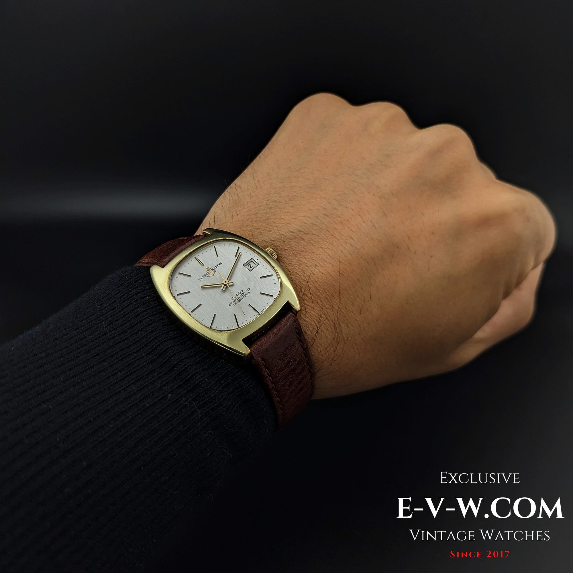 54 Jahre alter Vintage-Chronometer Ulysse Nardin 36000 Automatik, offiziell zertifiziert, Kaliber NB11QU, aus den 1970er Jahren