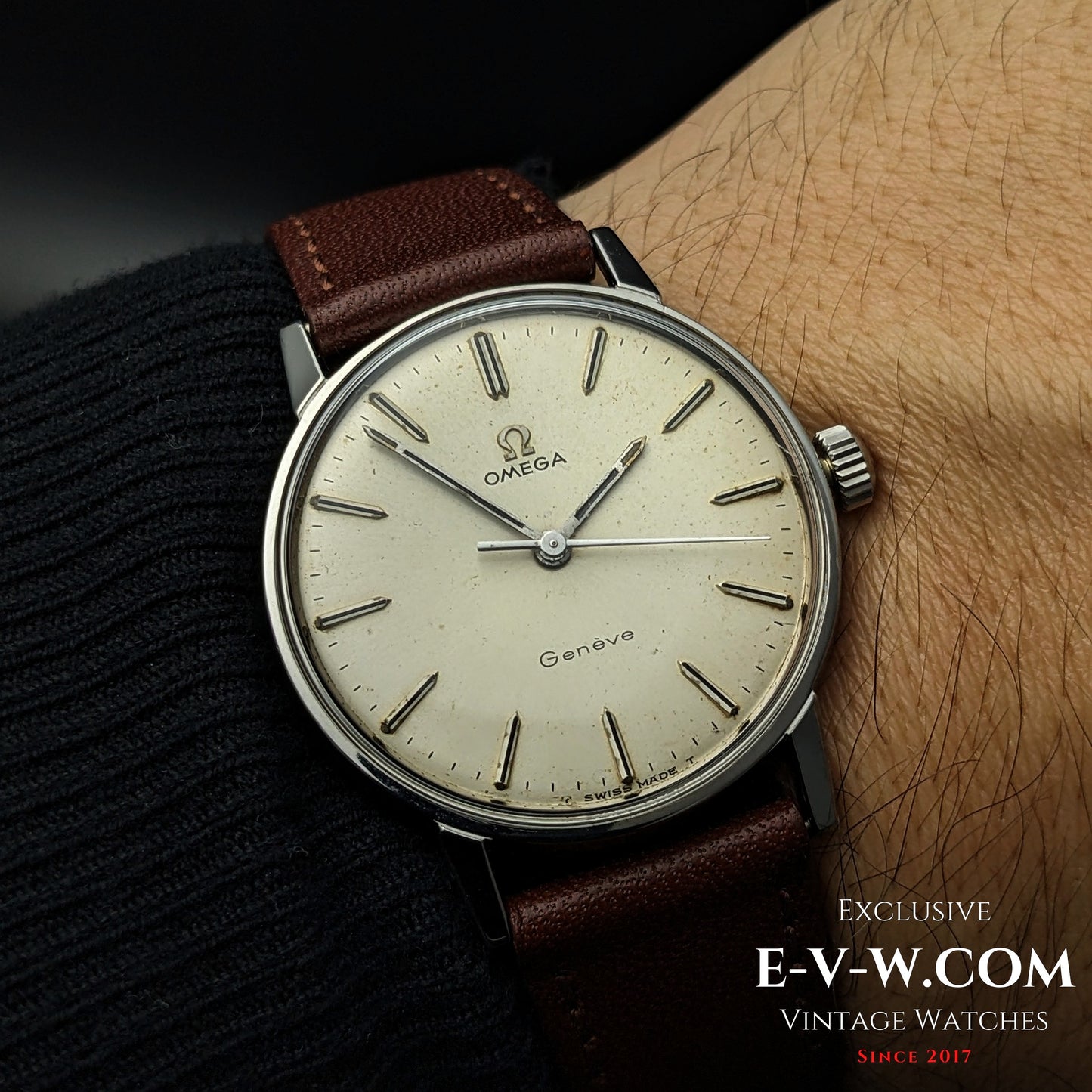 58 Years Old Vintage Omega Geneve Seamaster / ref. 135.011 / Cal. 601 / Vintage 1967