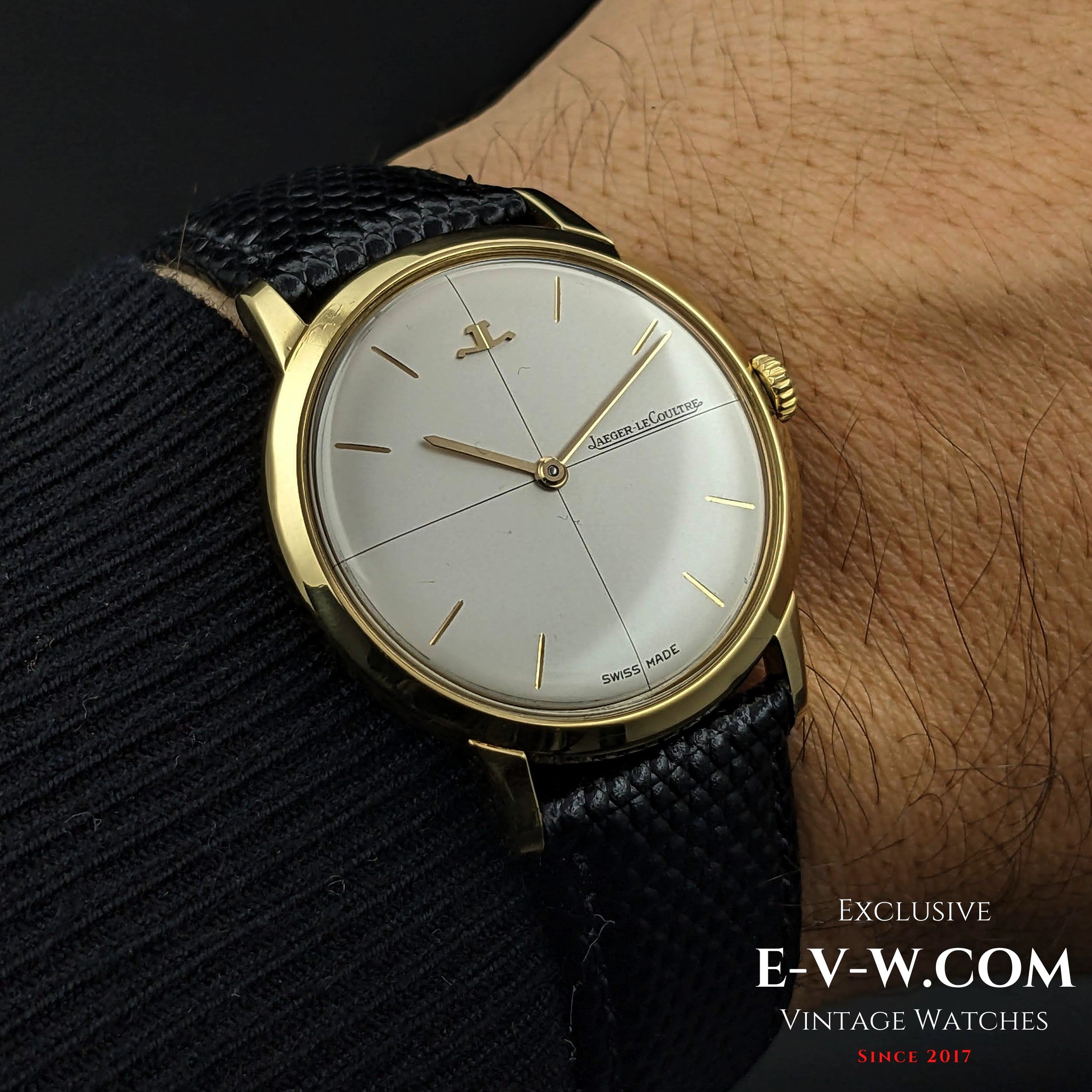 60 Years Old Vintage Jaeger LeCoultre 18K gold Ref. E 902 Cal