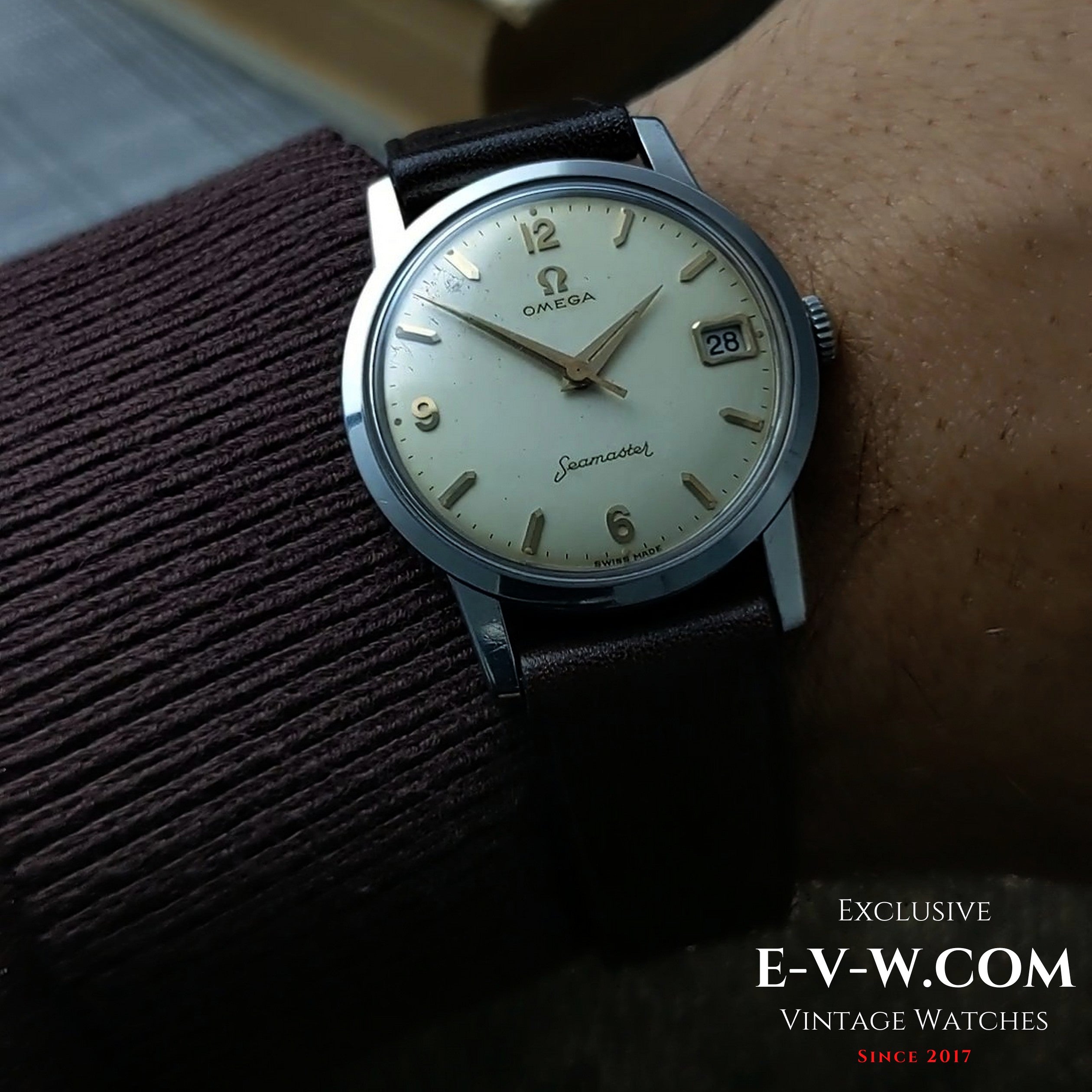 Omega Seamaster 14384 SC‑61 (1962) – Cal. 610 • €369 service