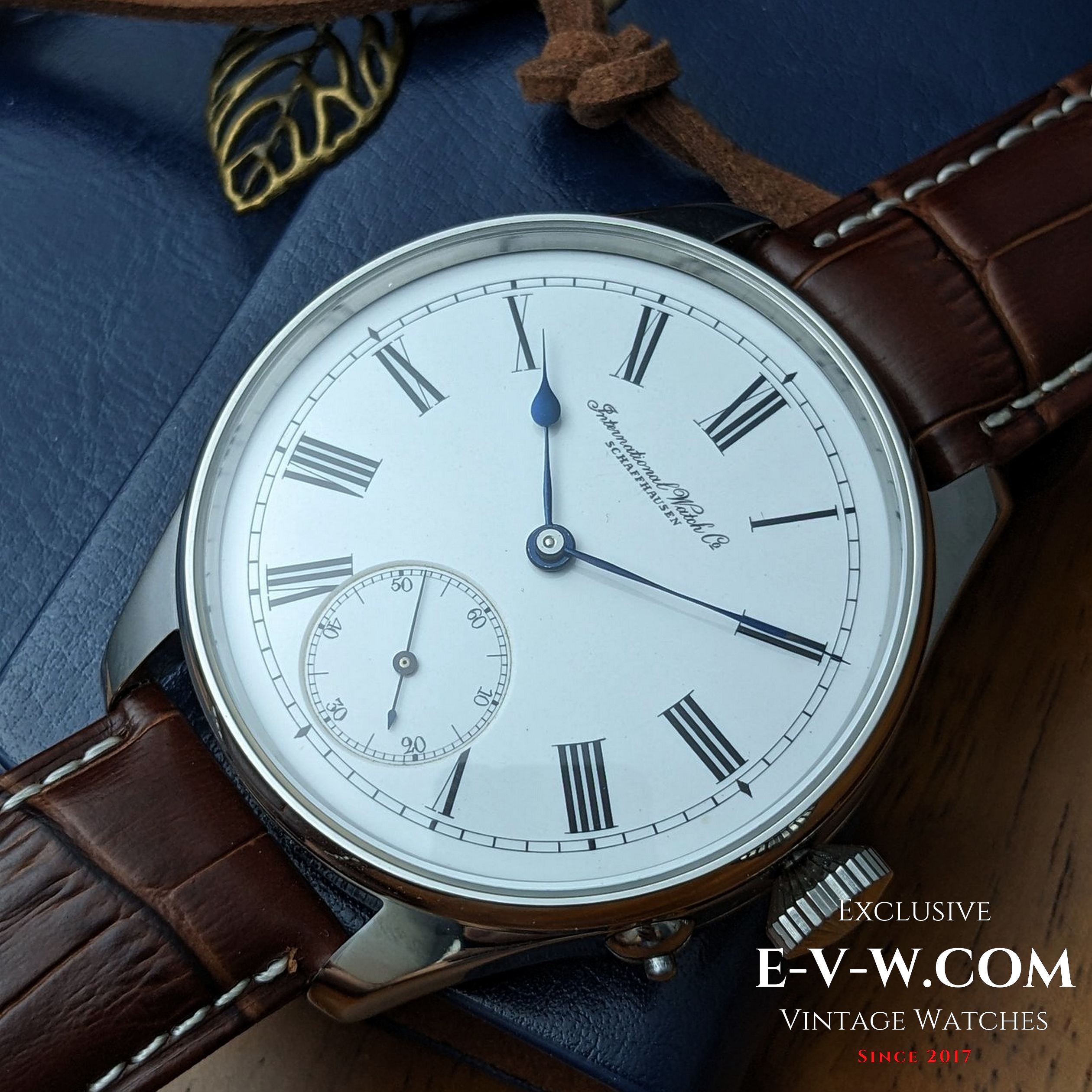132 Years Old IWC Pocket Watch Conversion (1893) | Cal. 52 | Roman