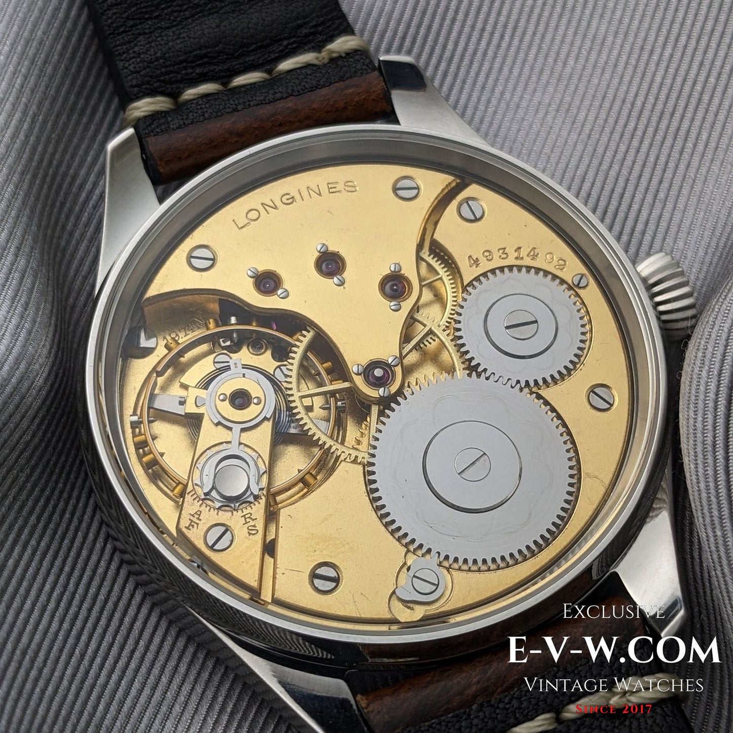 117 Years Old Antique Longines Conversion (1908) | Enamel Dial | Serviced