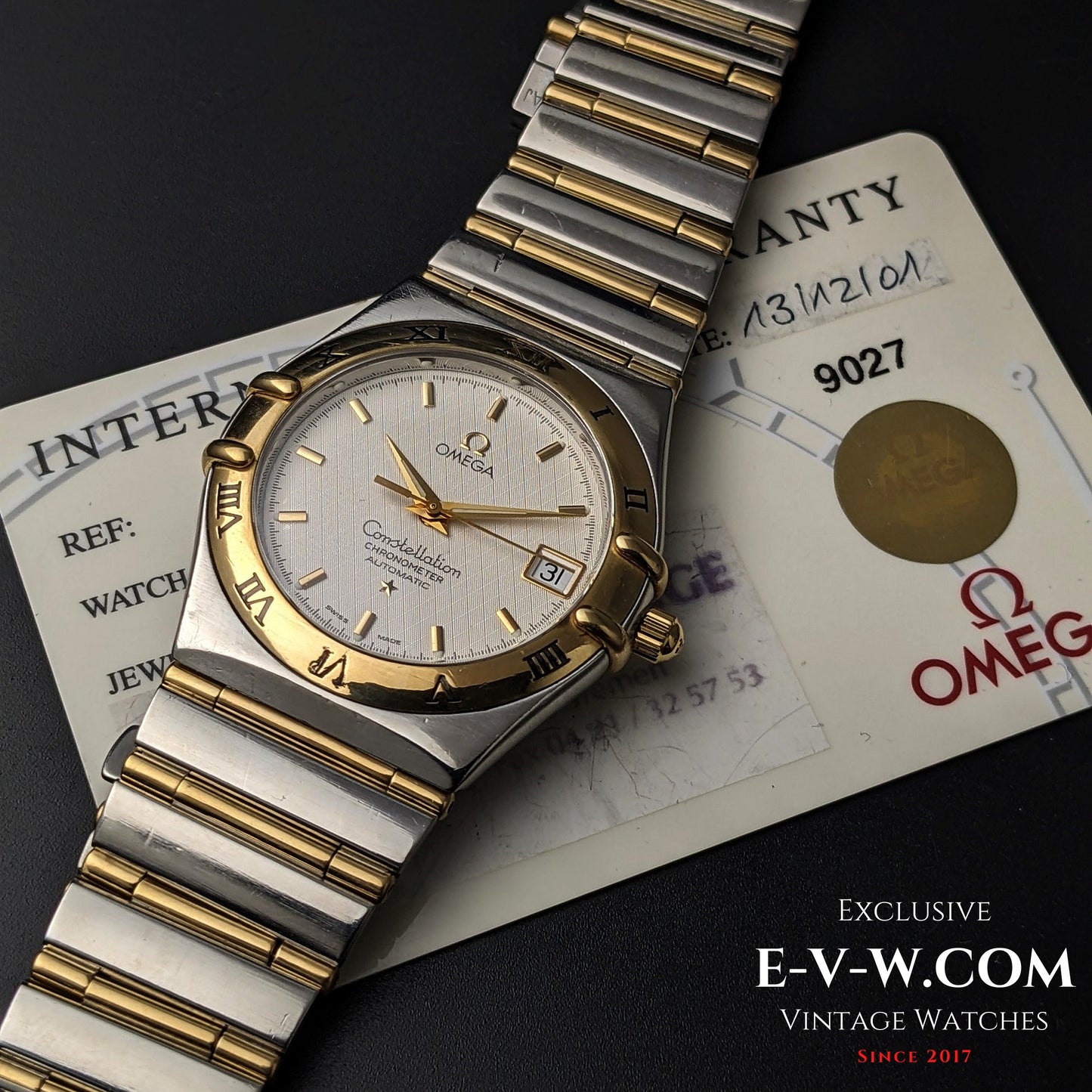 Omega Constellation Automatic / Gold - Steel / Ref. 1202.30.00 / Cal. 1120