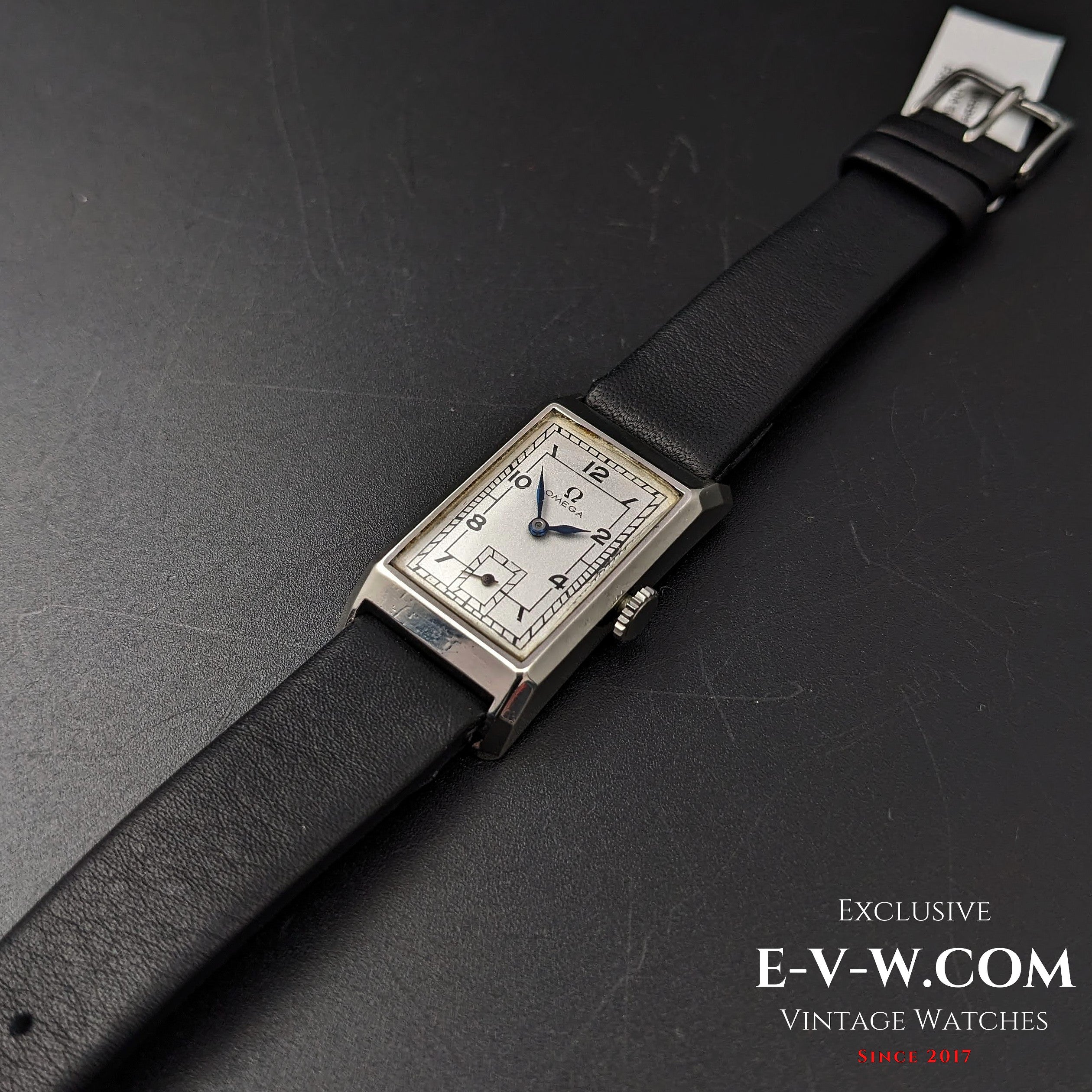 Art deco tank discount watch