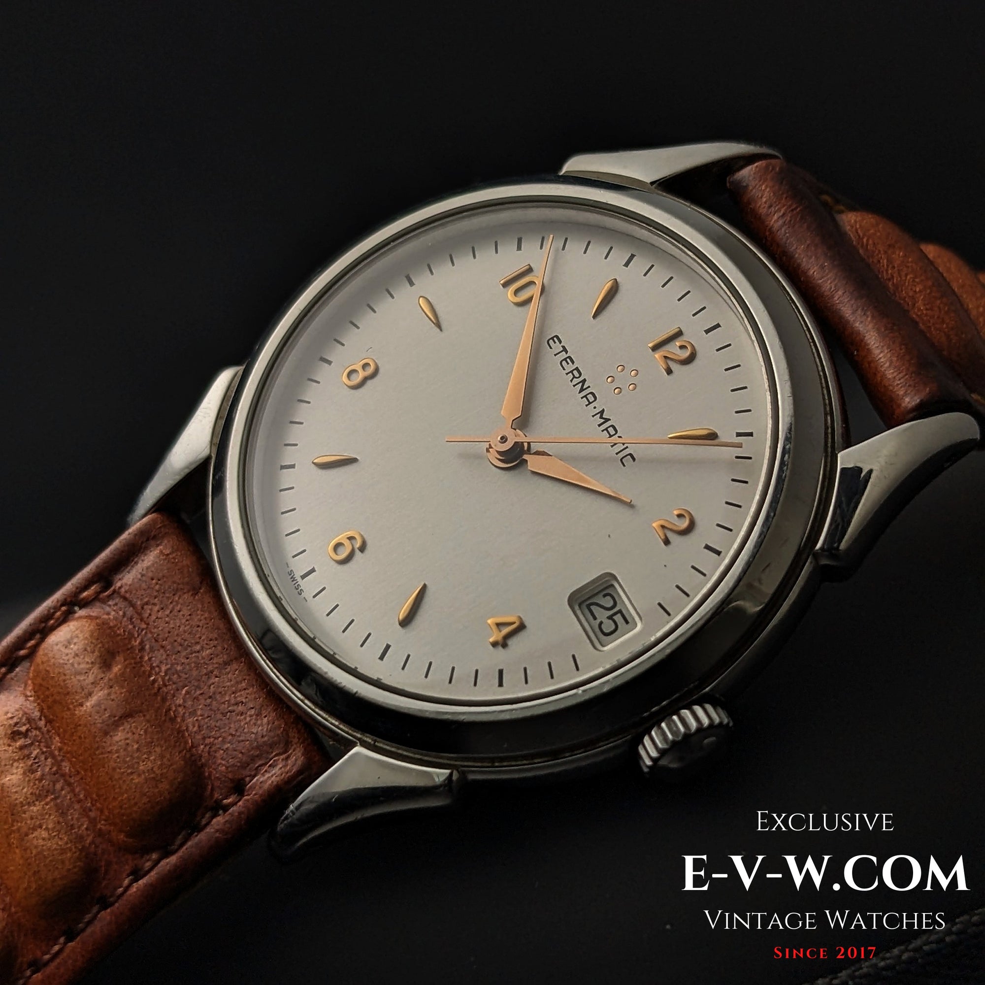 Eterna Eterna-Matic 1948 aus den 1990er Jahren | Ref. 8400.41 | Kal. ETA 2892A2 | Überholt
