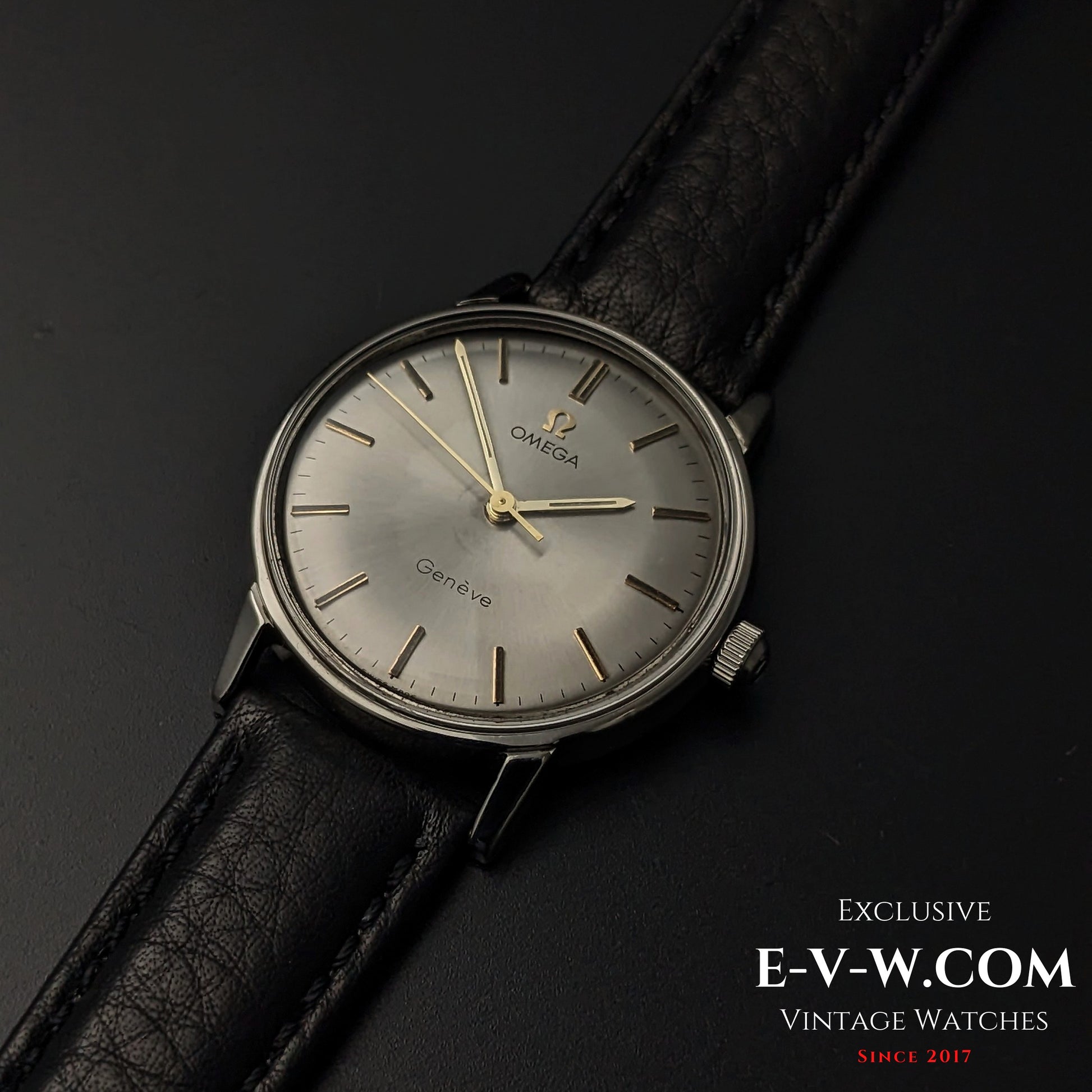 60 Years Old Vintage Omega Seamaster Geneve / Ref. 135.011 / Cal. 601 / Vintage 1964