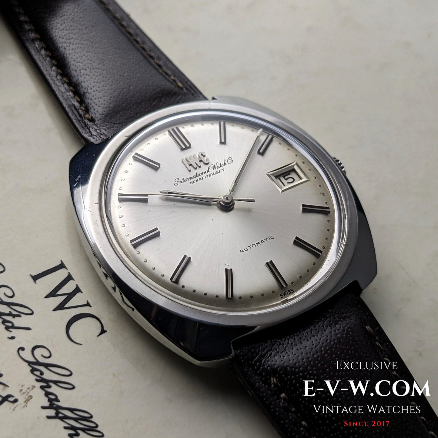 57 years old — IWC Schaffhausen — Ref. R804A — Cal. 8541 — Vintage 1968 — Serviced