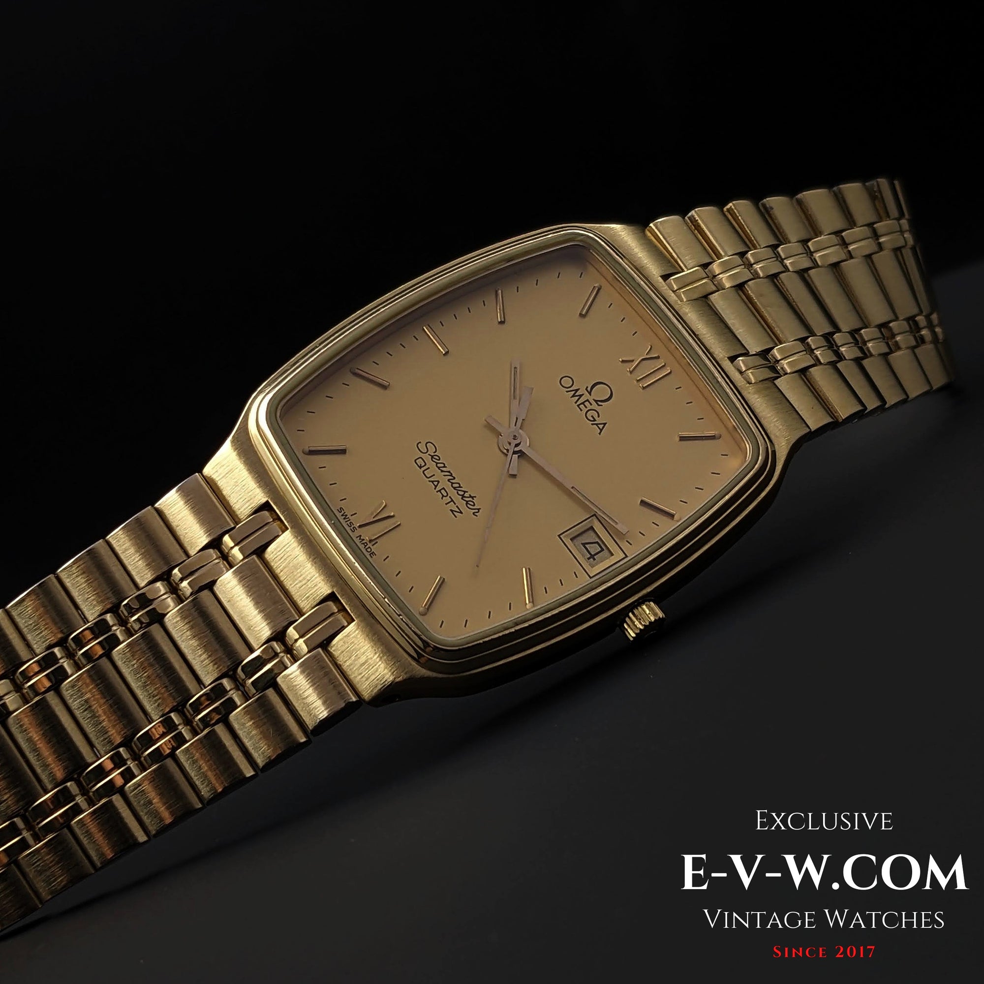 50 Years Old Vintage Omega Seamaster Quartz / Mint Conditio / Cal.1430 / Vintage 1970s
