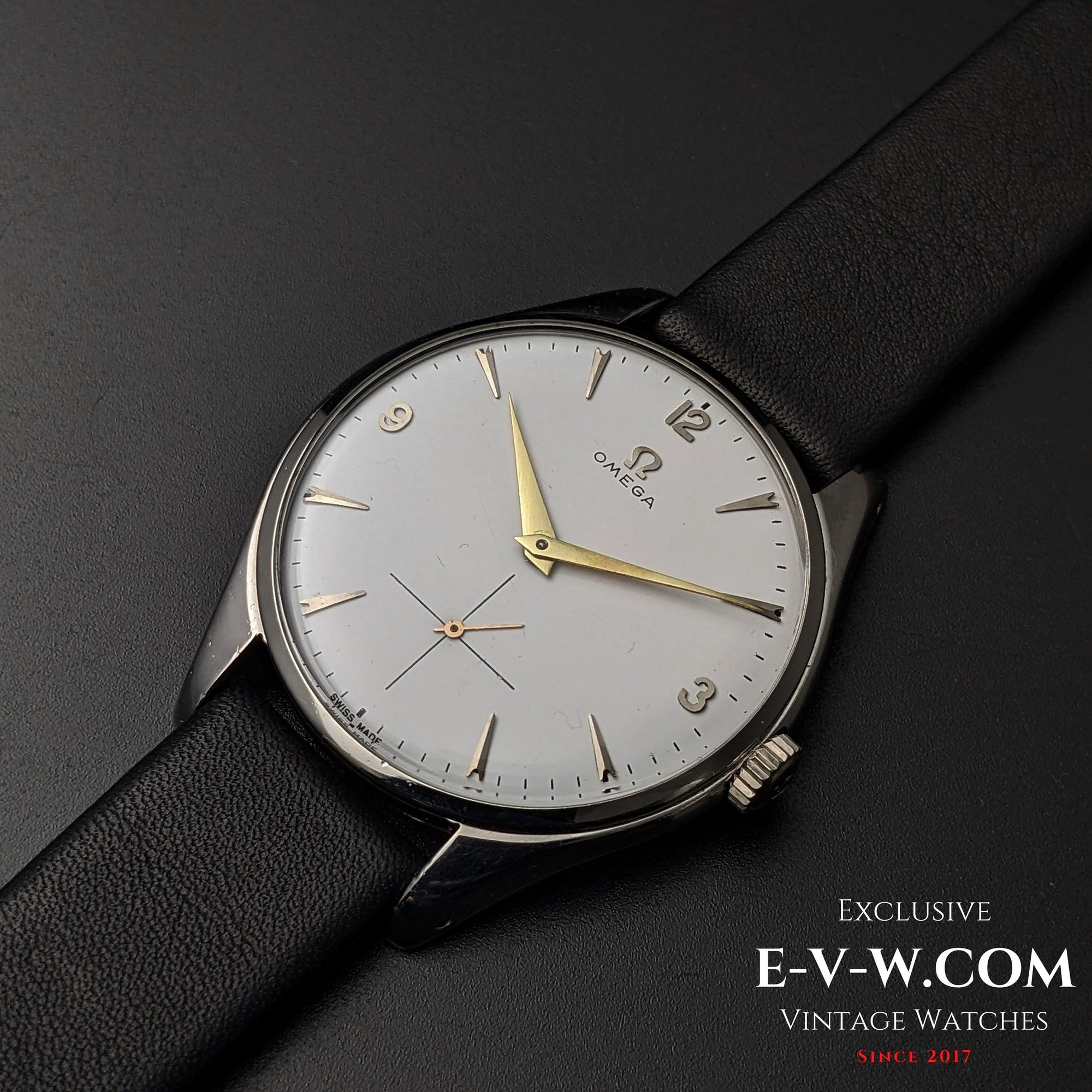 75 Years Old Vintage Omega JUMBO 38mm / Oversize / Ref. 2505 / Cal. 265 / Vintage 1950