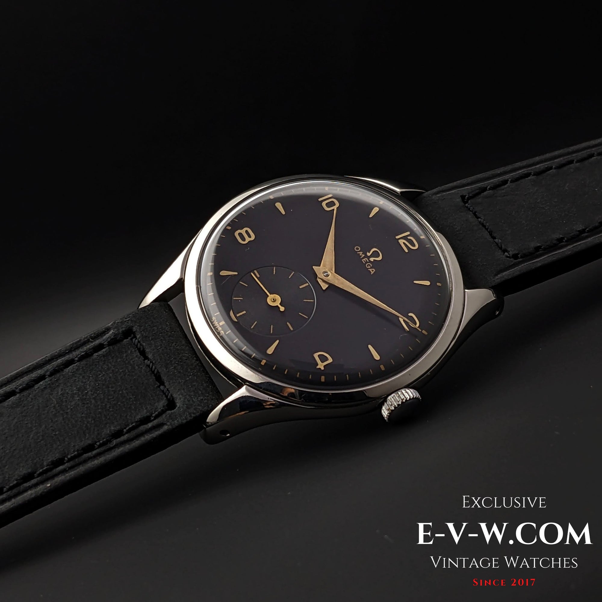 76 Years Old Vintage Omega Jumbo 38mm  Ref. 2505-5 / Cal.265 (30T2 Family) / Vintage 1947