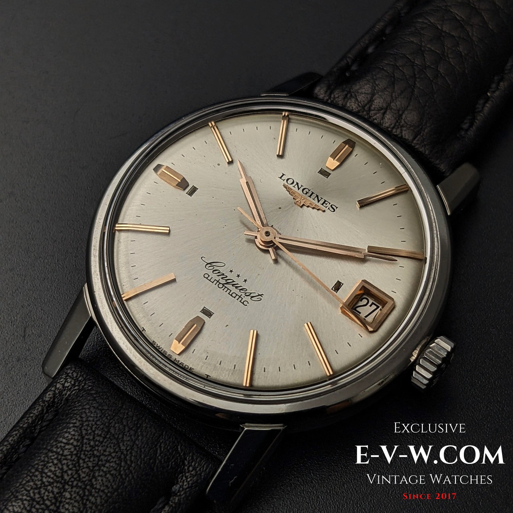 59 Years Old Vintage Longines Conquest Automatic / Ref. 9024 / Cal. 291 / Vintage 1966