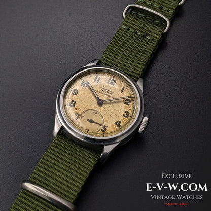 80 Years Old Vintage Tissot Military WWII / Cal. 27 / Vintage 1940's