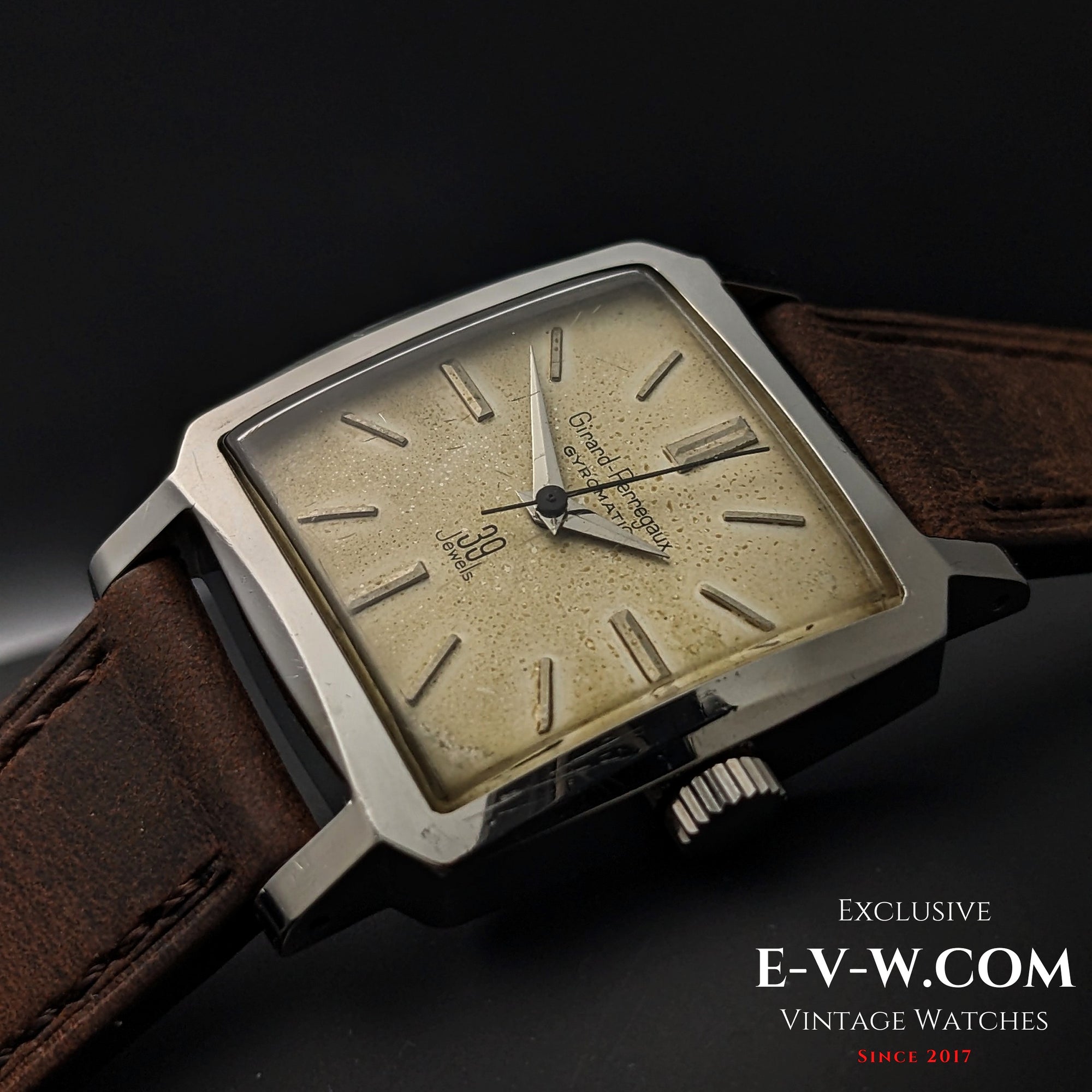 Girard-Perregaux Gyromatic uit de jaren 60 | Vintage 1960 | Onderhoud uitgevoerd