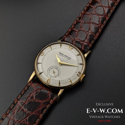 84 Years Old Vintage Jaeger-LeCoultre Fabrique en Suisse / 14k Gold / Cal. 428 / Vintage 1940