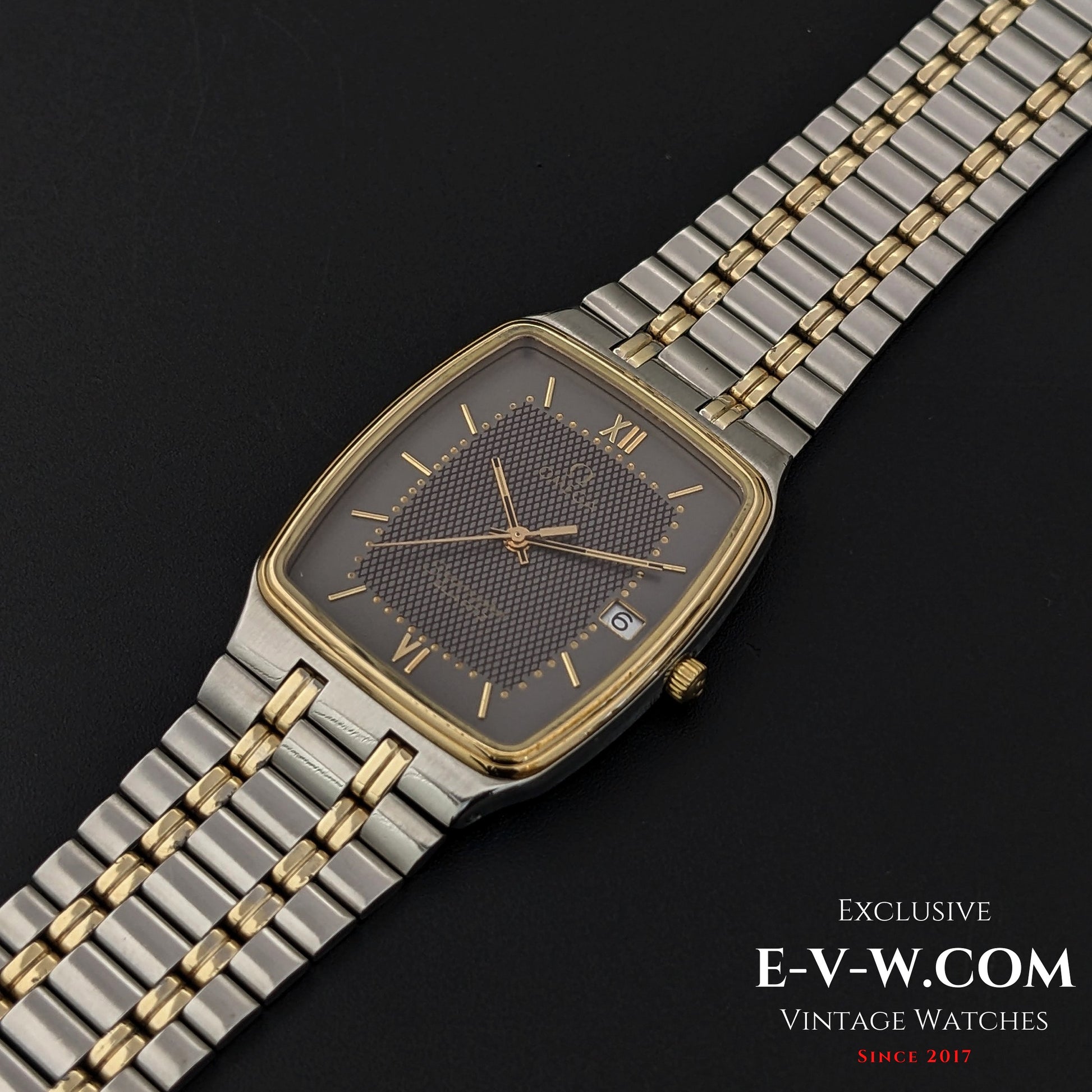 42 Years Old Vintage Omega Seamaster Guilloche-Honeycomb Dial / Ref. 19602391/ Cal1420 /Vintage 1982