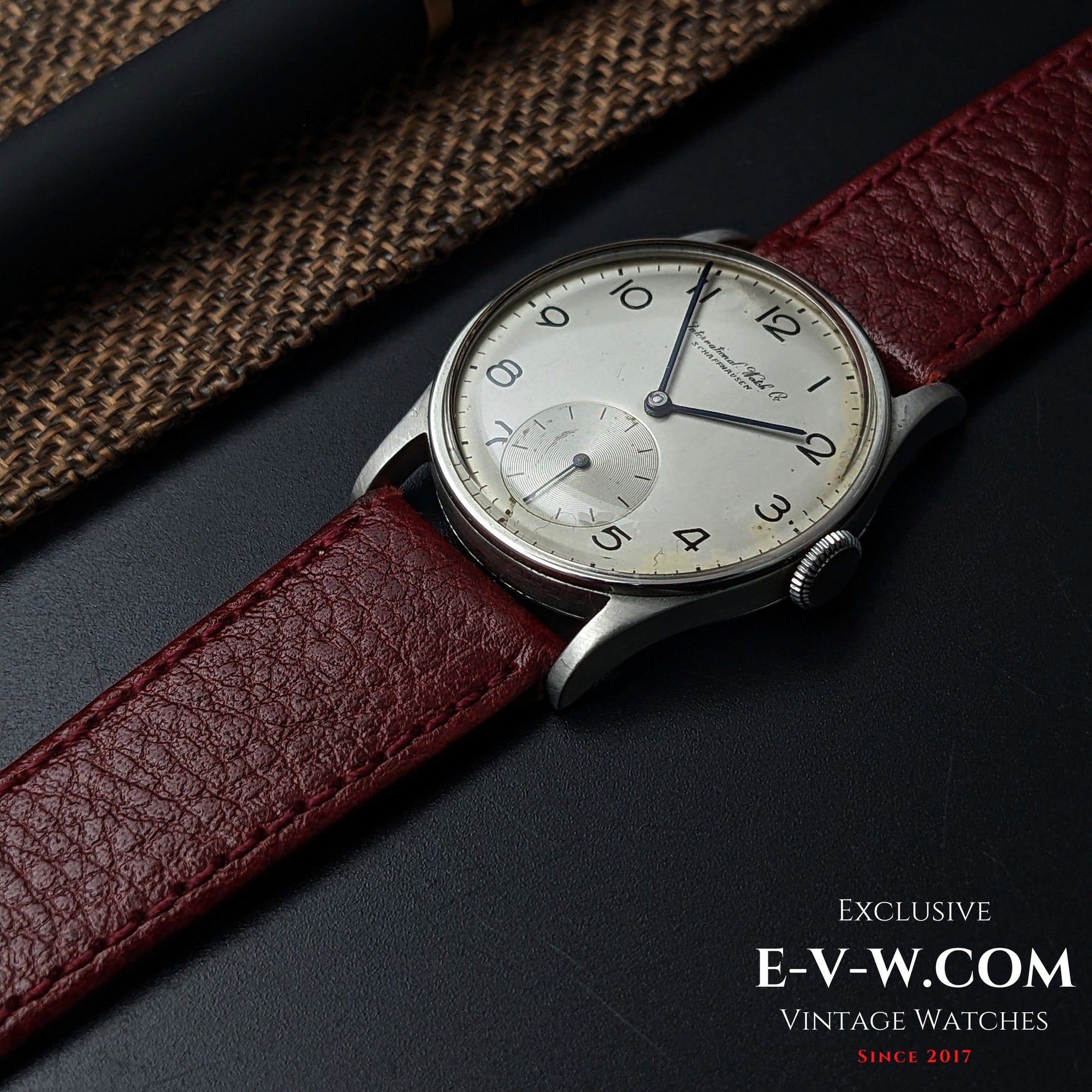 Reloj de vestir IWC Schaffhausen vintage de 87 años | Calibre 83 | Vintage 1938 / Revisado