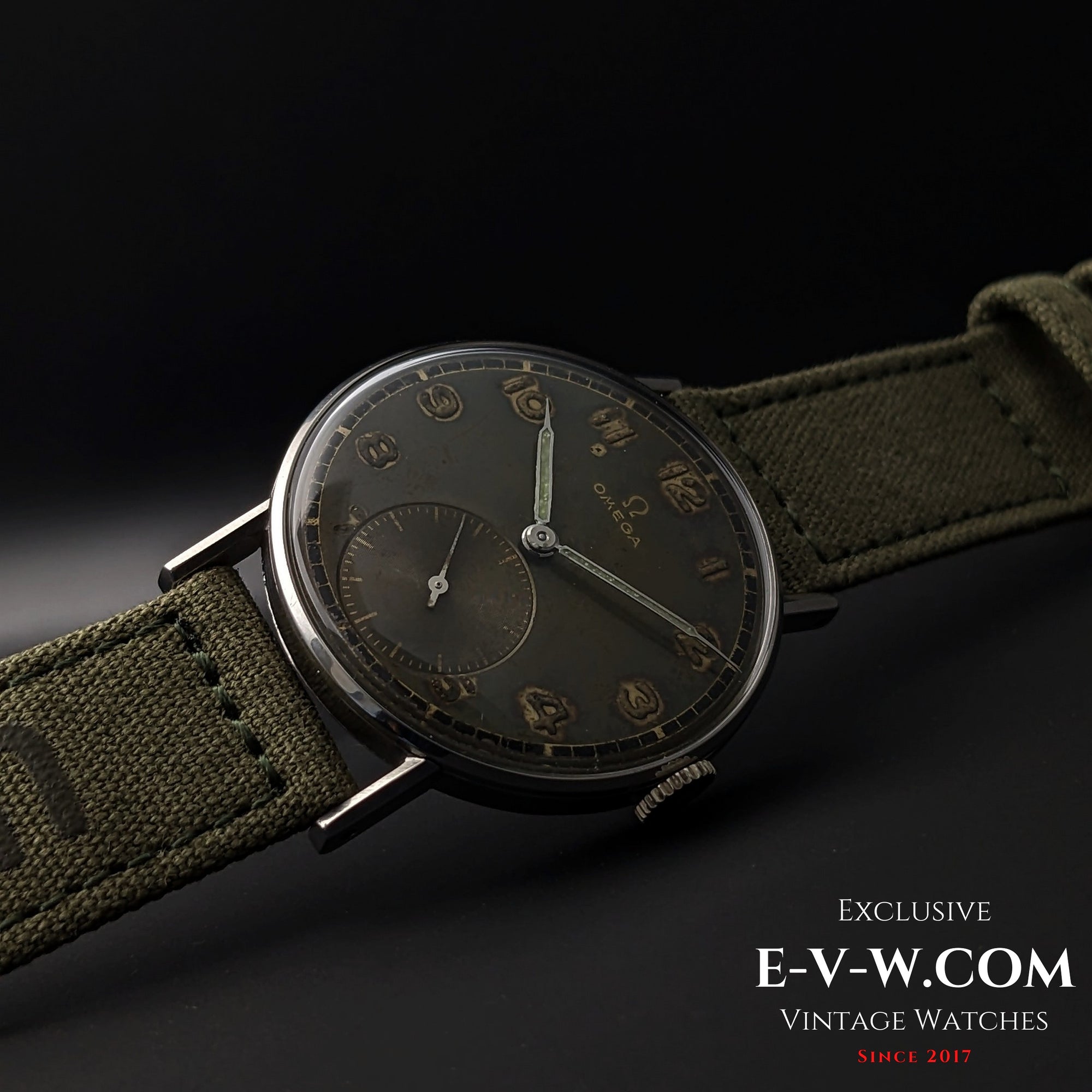 81 Jahre alte Omega aus dem Zweiten Weltkrieg | Ref. 2383/2 | Kal. 30T2 | Baujahr 1944 | Komplettservice