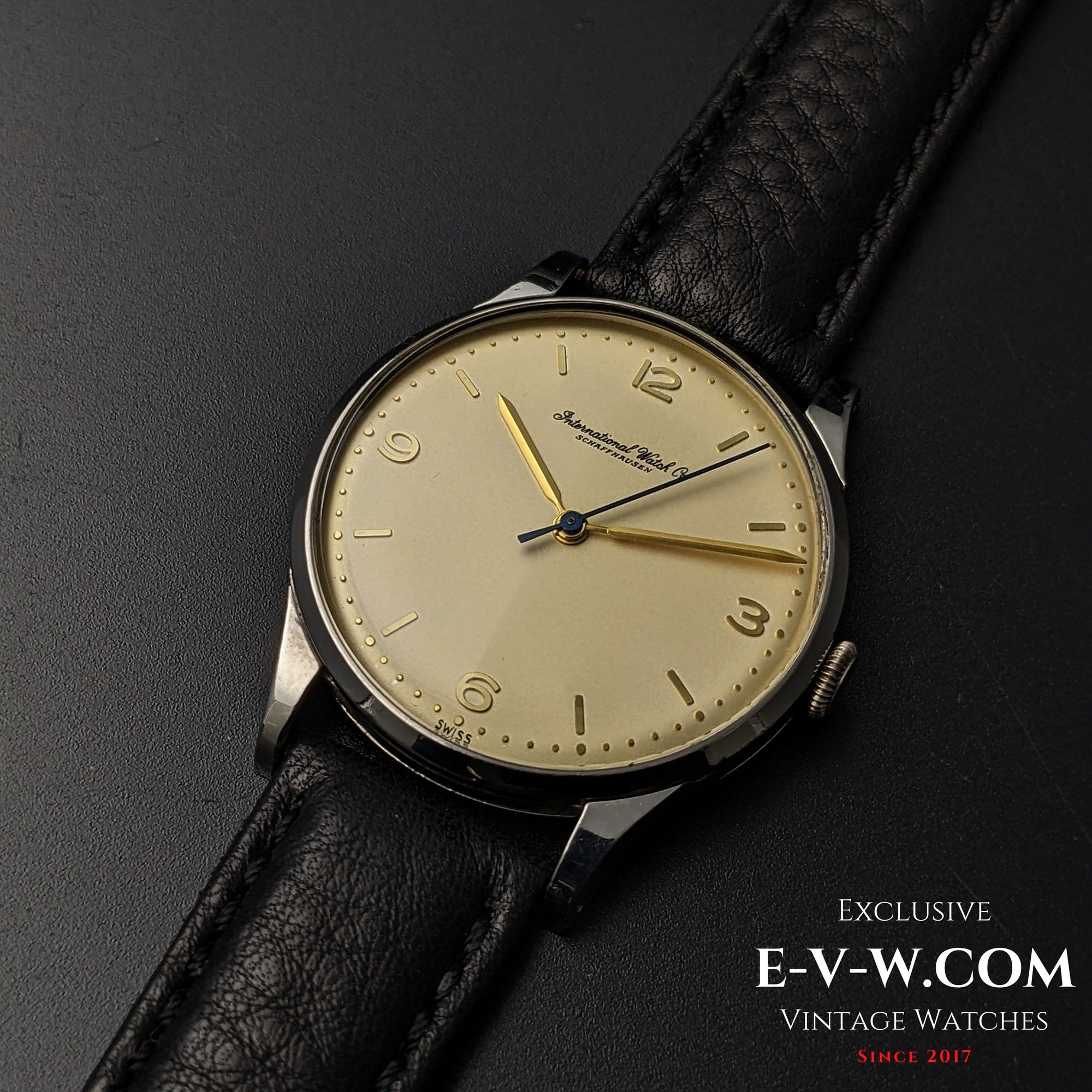 68 Years Old Vintage IWC Schaffhausen Classic 50's / Cal. 89 / Vintage 1957