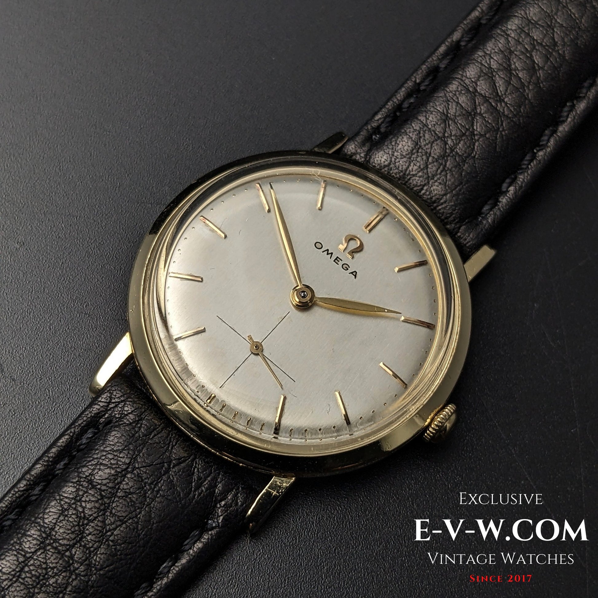 70 Years Old Vintage Omega Classic / 14k Gold Filled / Ref. N-6255 / Cal. 302 / Vintage 1954