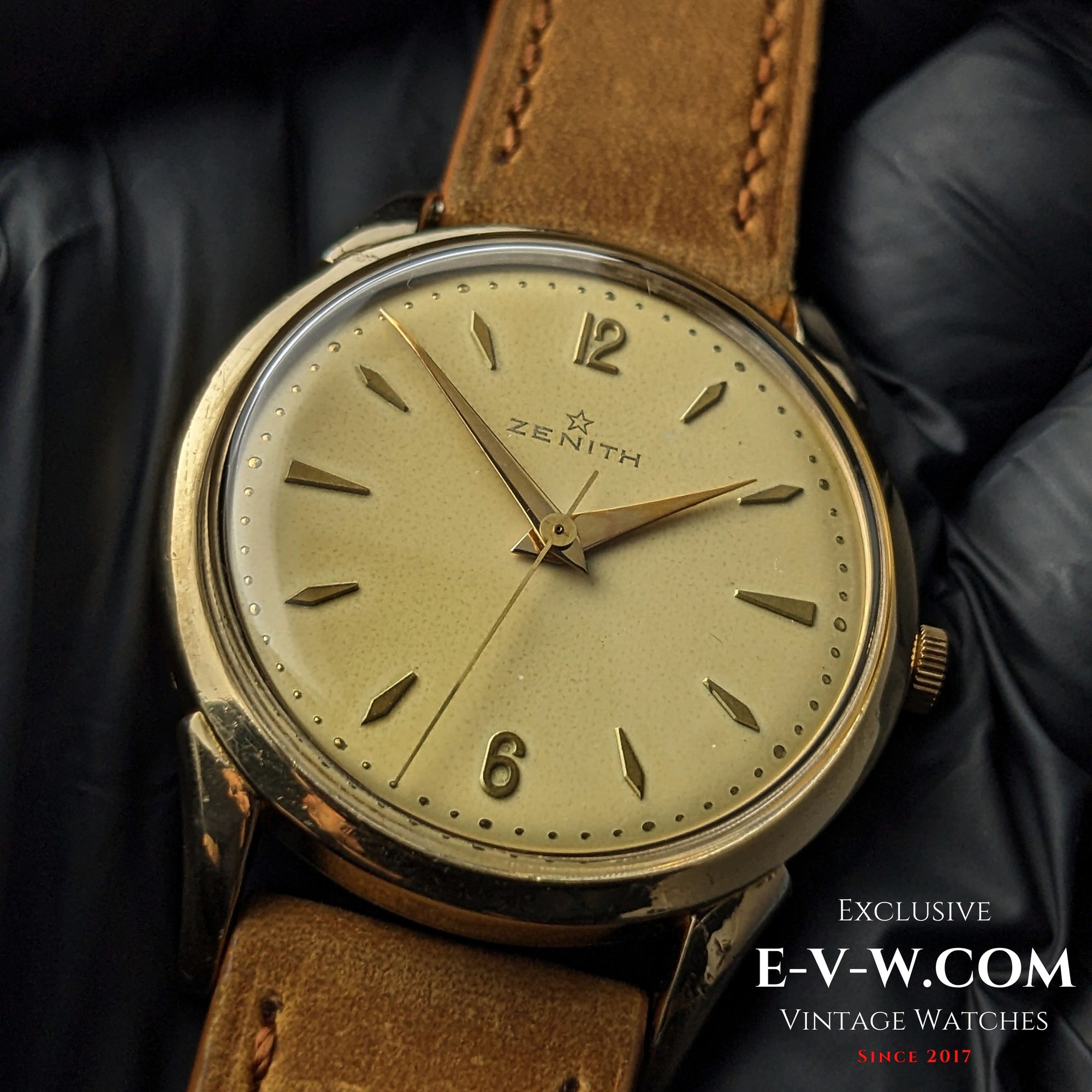 73 Years Old Zenith Dress Watch | gold-plated | Cal. 126-6 | Vintage 1952 | Serviced