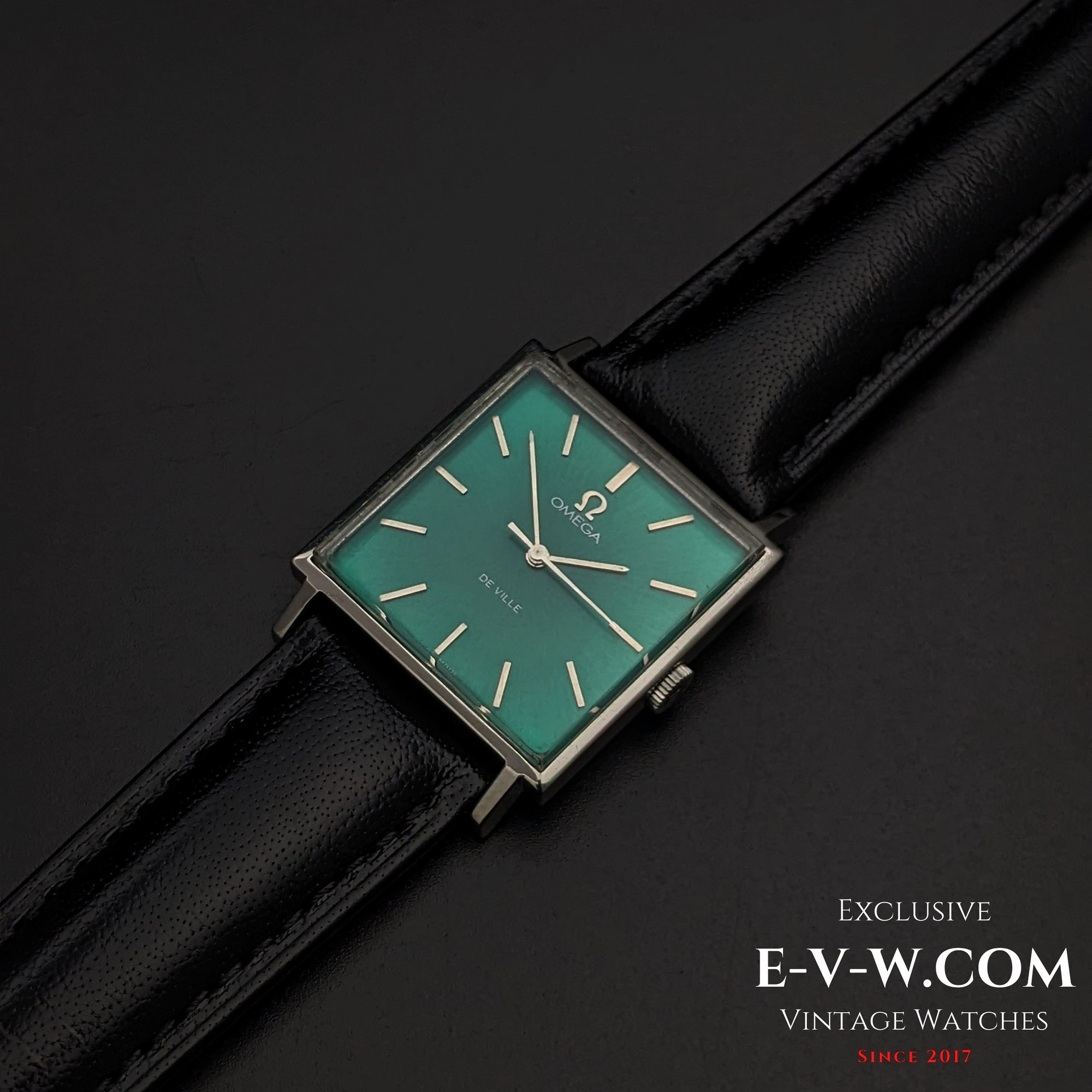 59 Jahre alte Vintage Omega De Ville / Square / Ref. 161014 / Kal. 671 / Jahrgang 1965